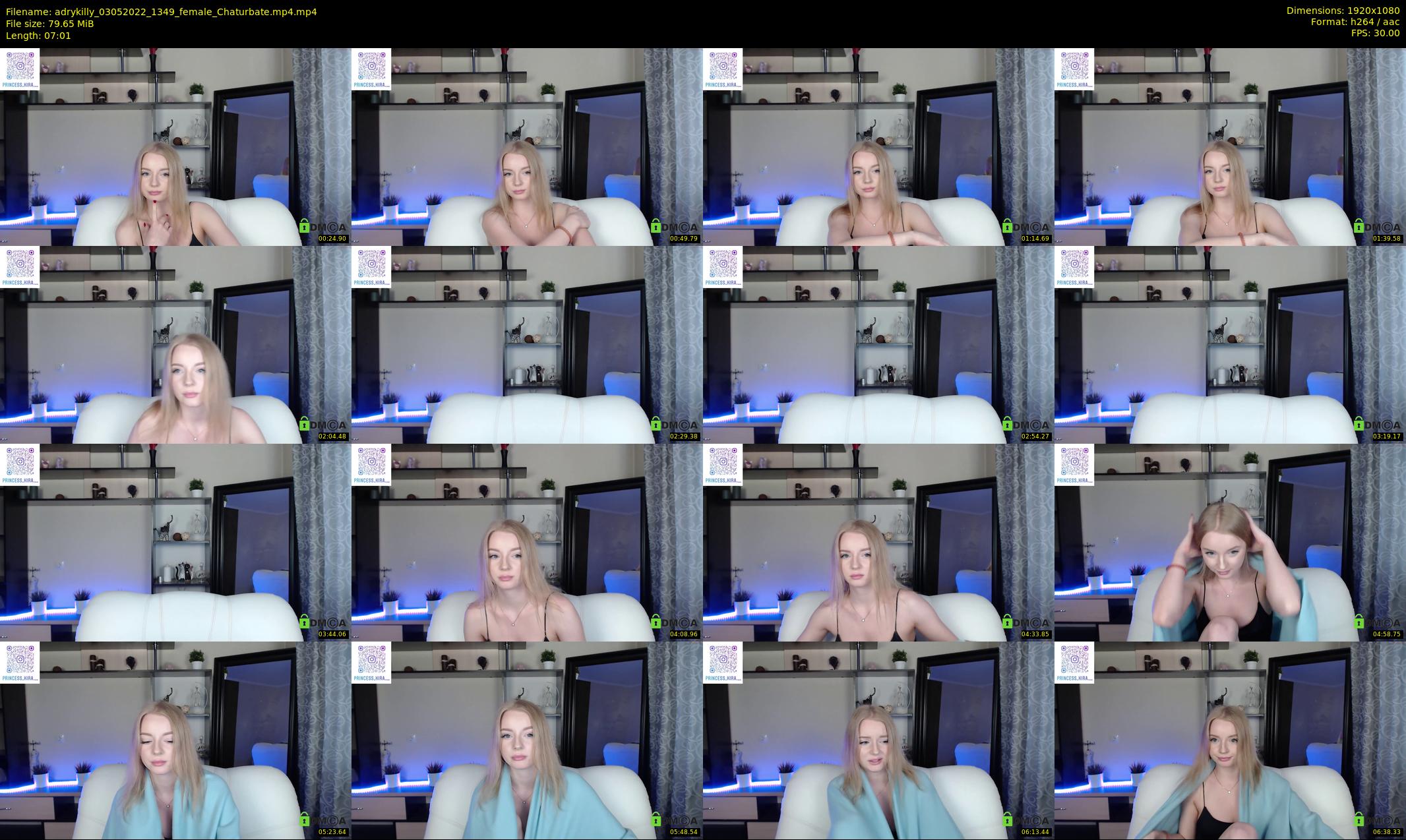 adrykilly — 8 minute Chaturbate female cam show recording, 1080p, May 3, 2022