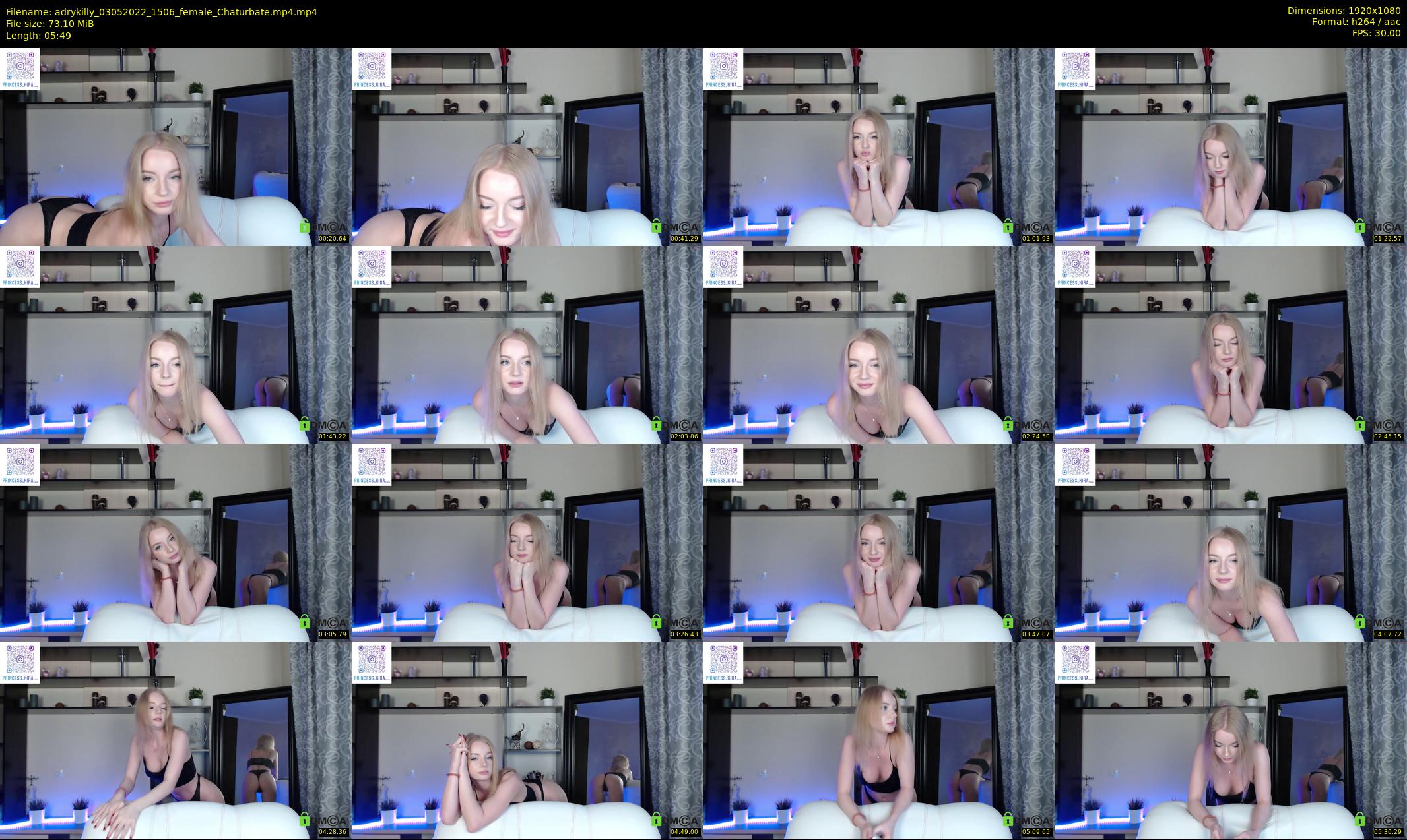 adrykilly — 6 minute Chaturbate female cam show recording, 1080p, May 3, 2022