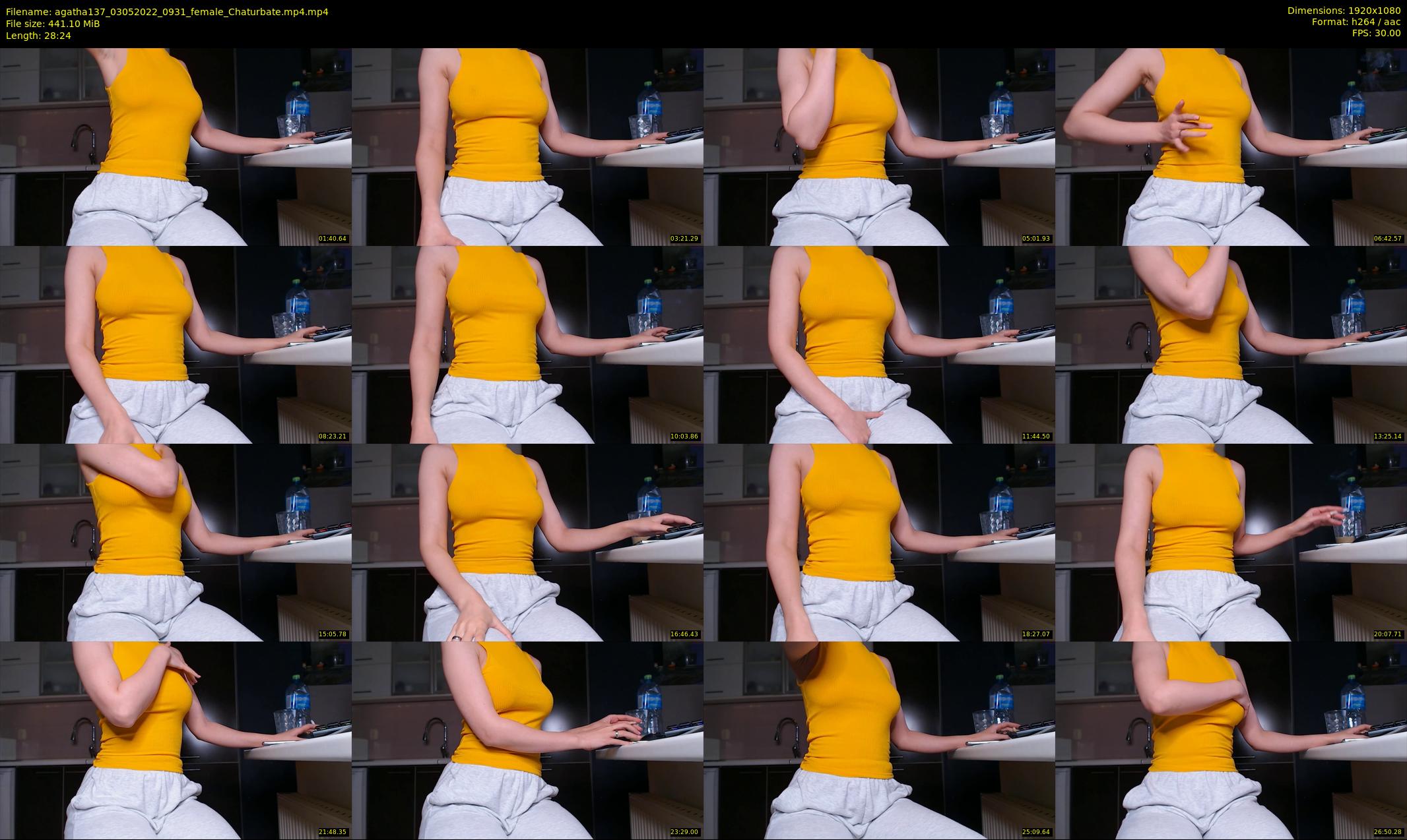 agatha137 — 29 minute Chaturbate female cam show recording, 1080p, May 3, 2022