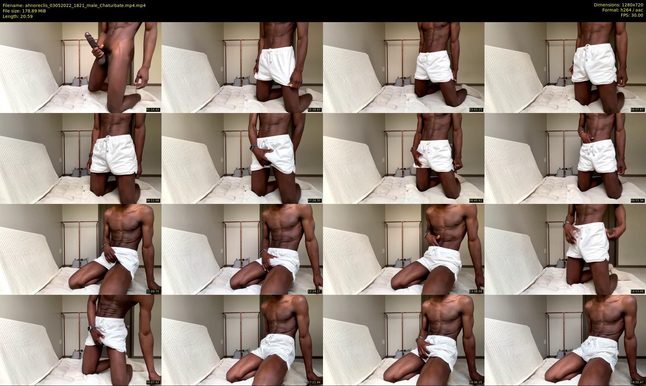 ahnoreclis — 21 minute Chaturbate male cam show recording, 720p, May 3, 2022