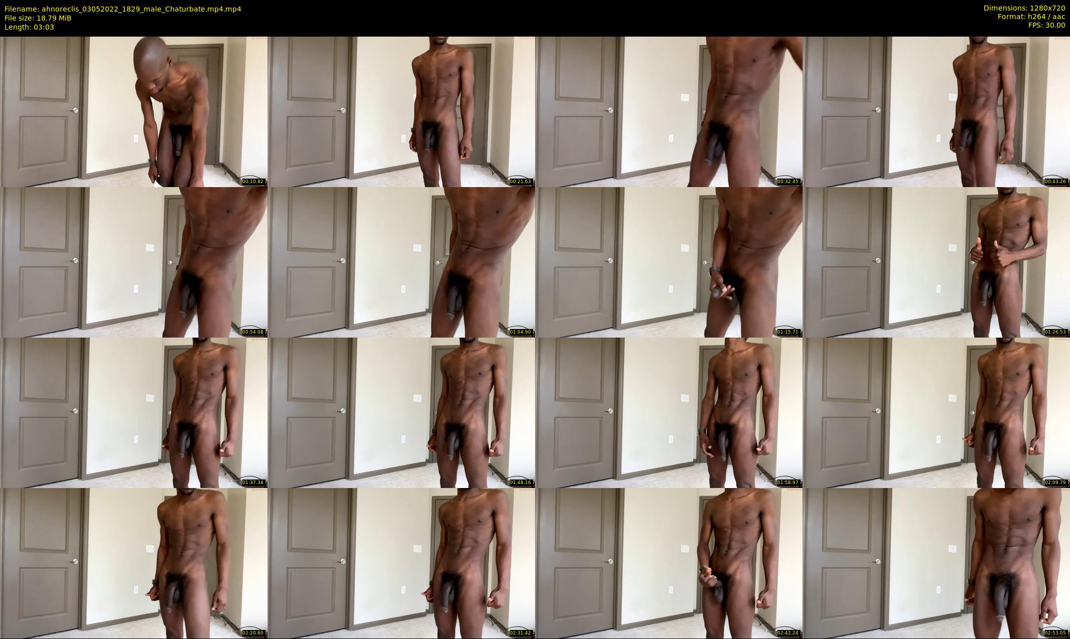 ahnoreclis — 4 minute Chaturbate male cam show recording, 720p, May 3, 2022