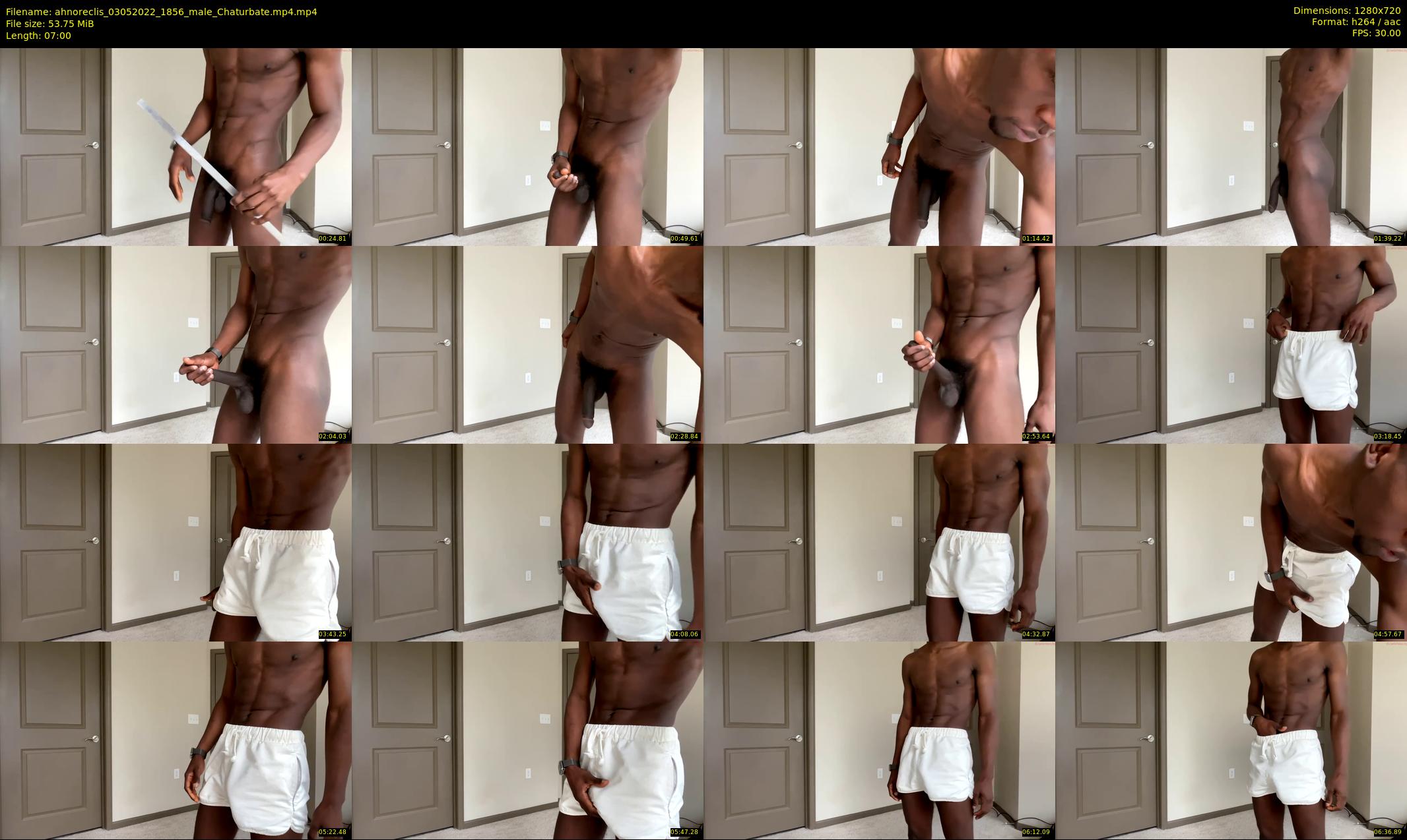 ahnoreclis — 7 minute Chaturbate male cam show recording, 720p, May 3, 2022