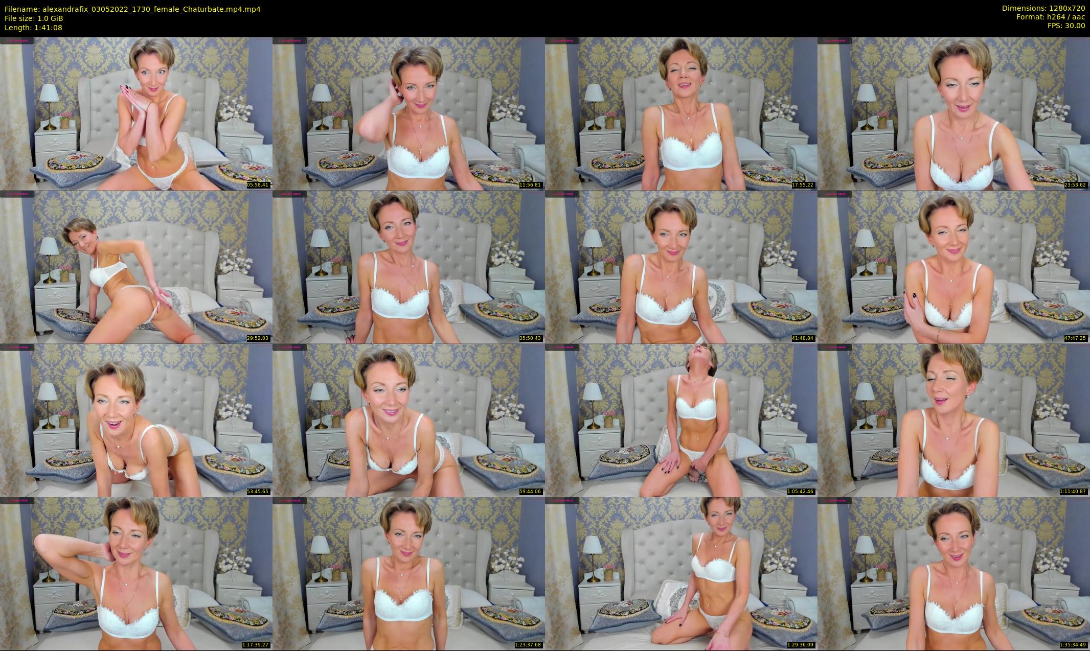 alexandrafix — 102 minute Chaturbate female cam show recording, 720p, May 3, 2022