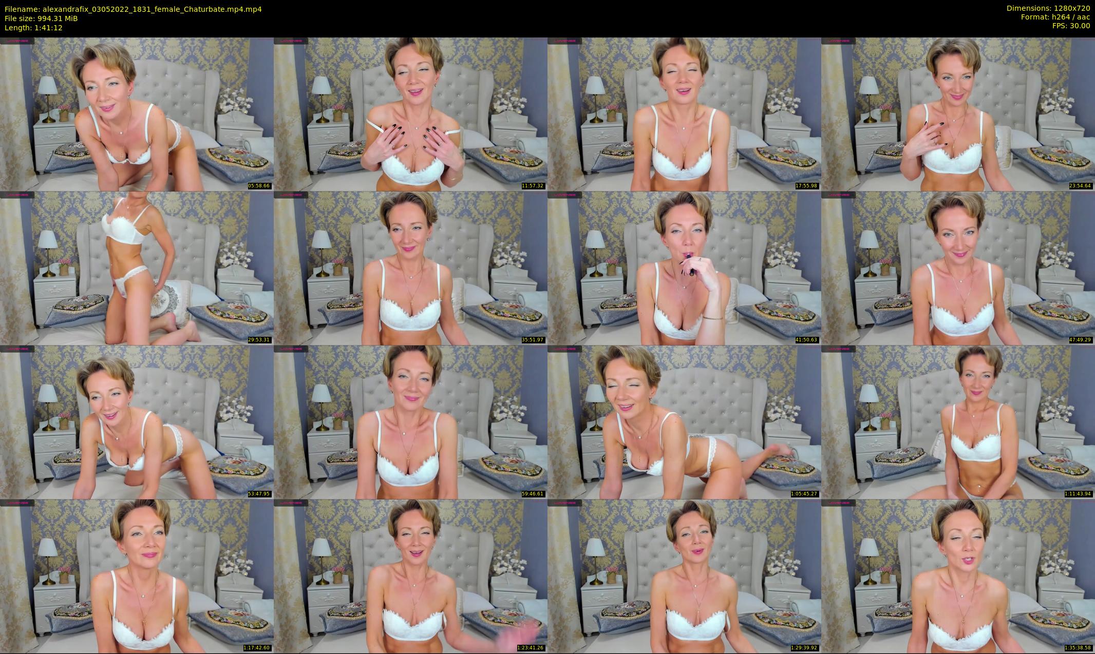 alexandrafix — 102 minute Chaturbate female cam show recording, 720p, May 3, 2022