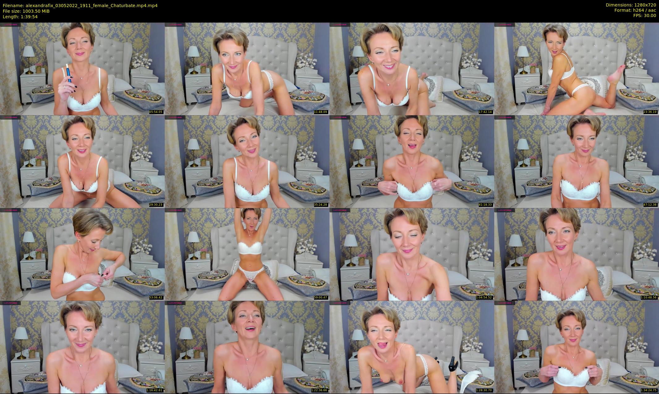 alexandrafix — 100 minute Chaturbate female cam show recording, 720p, May 3, 2022