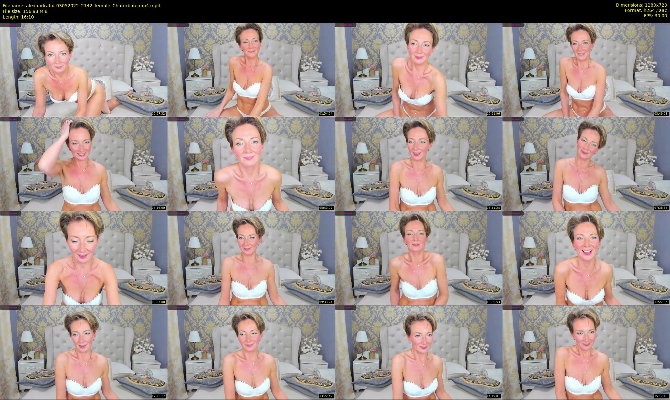 alexandrafix — 17 minute Chaturbate female cam show recording, 720p, May 3, 2022