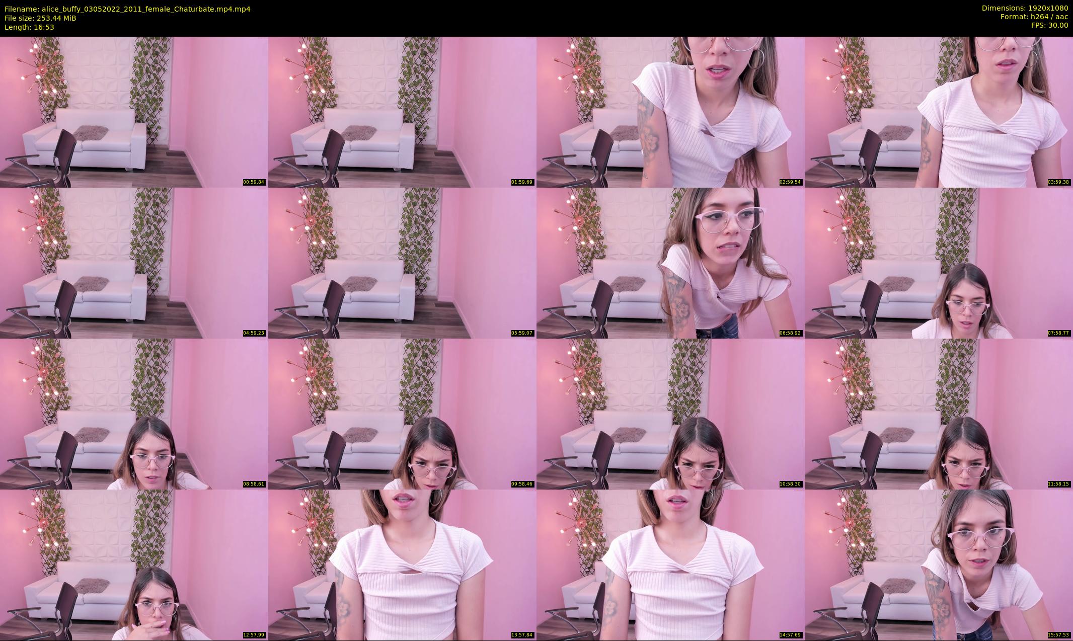 alice_buffy — 17 minute Chaturbate female cam show recording, 1080p, May 3, 2022