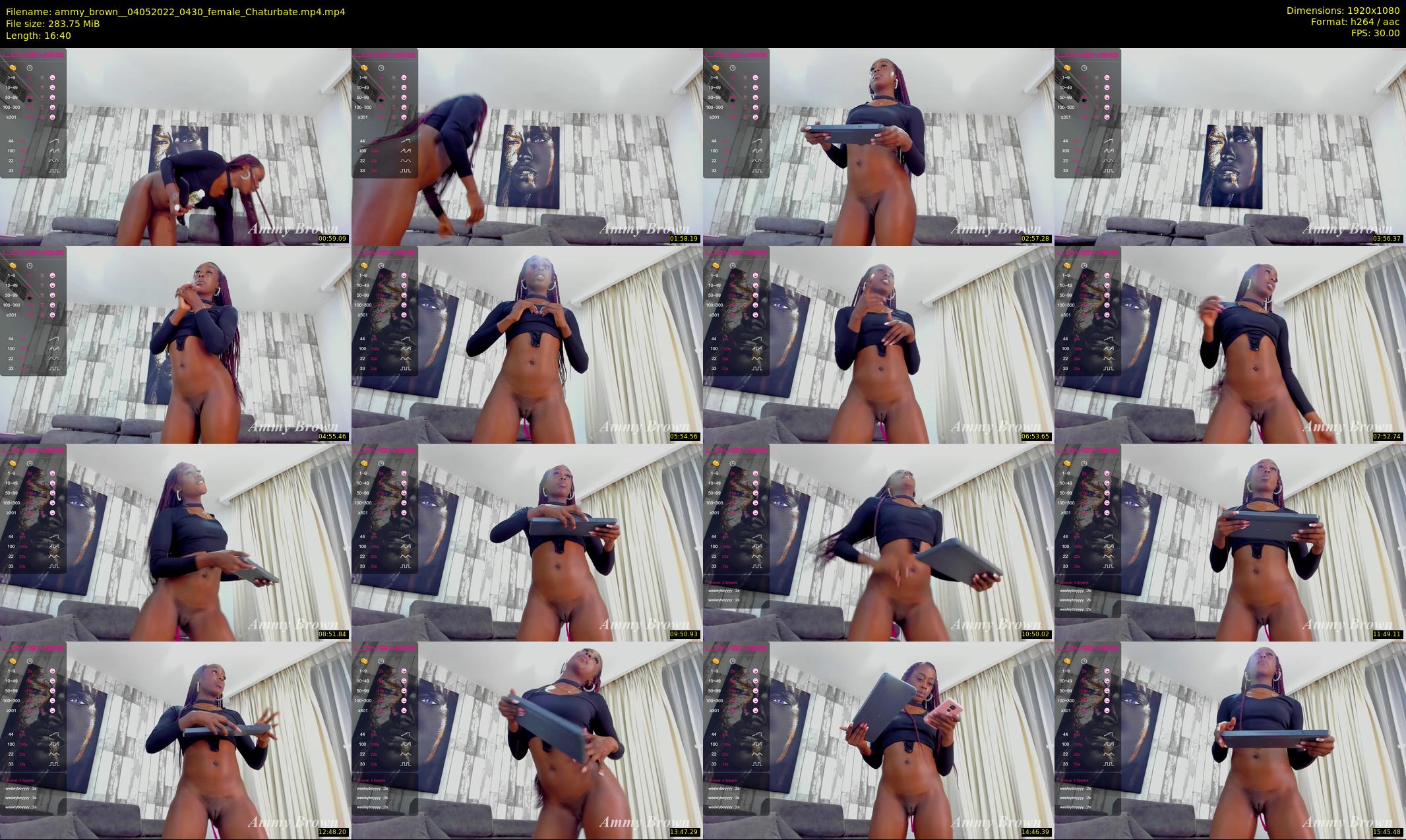 ammy_brown_ — 17 minute Chaturbate female cam show recording, 1080p, May 4, 2022