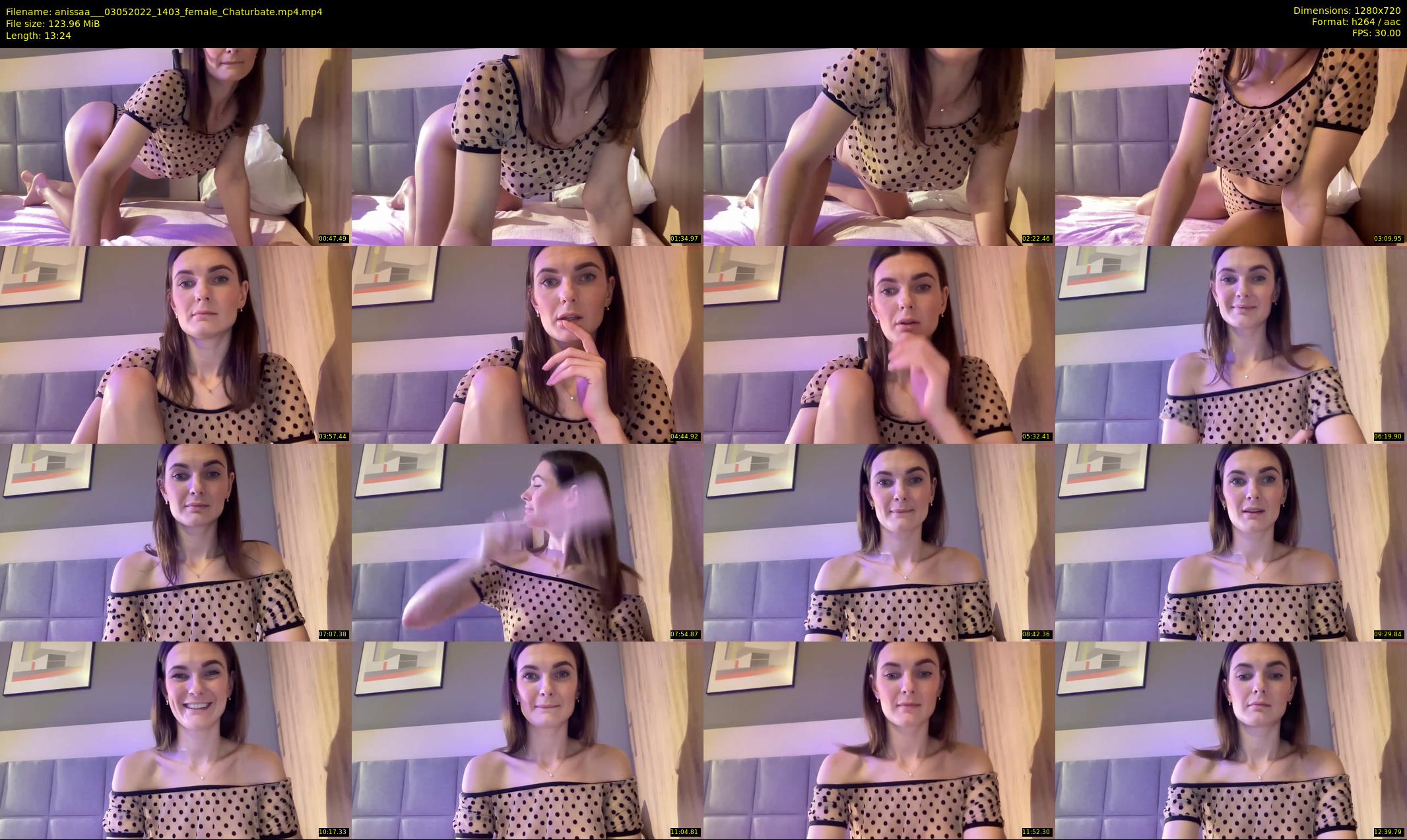 anissaa__ — 14 minute Chaturbate female cam show recording, 720p, May 3, 2022