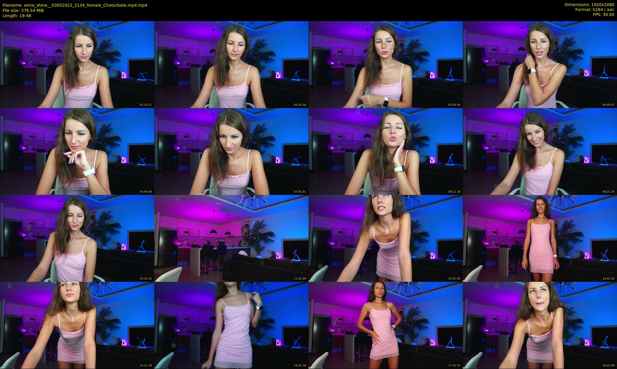 anna_shine_ — 20 minute Chaturbate female cam show recording, 1080p, May 3, 2022
