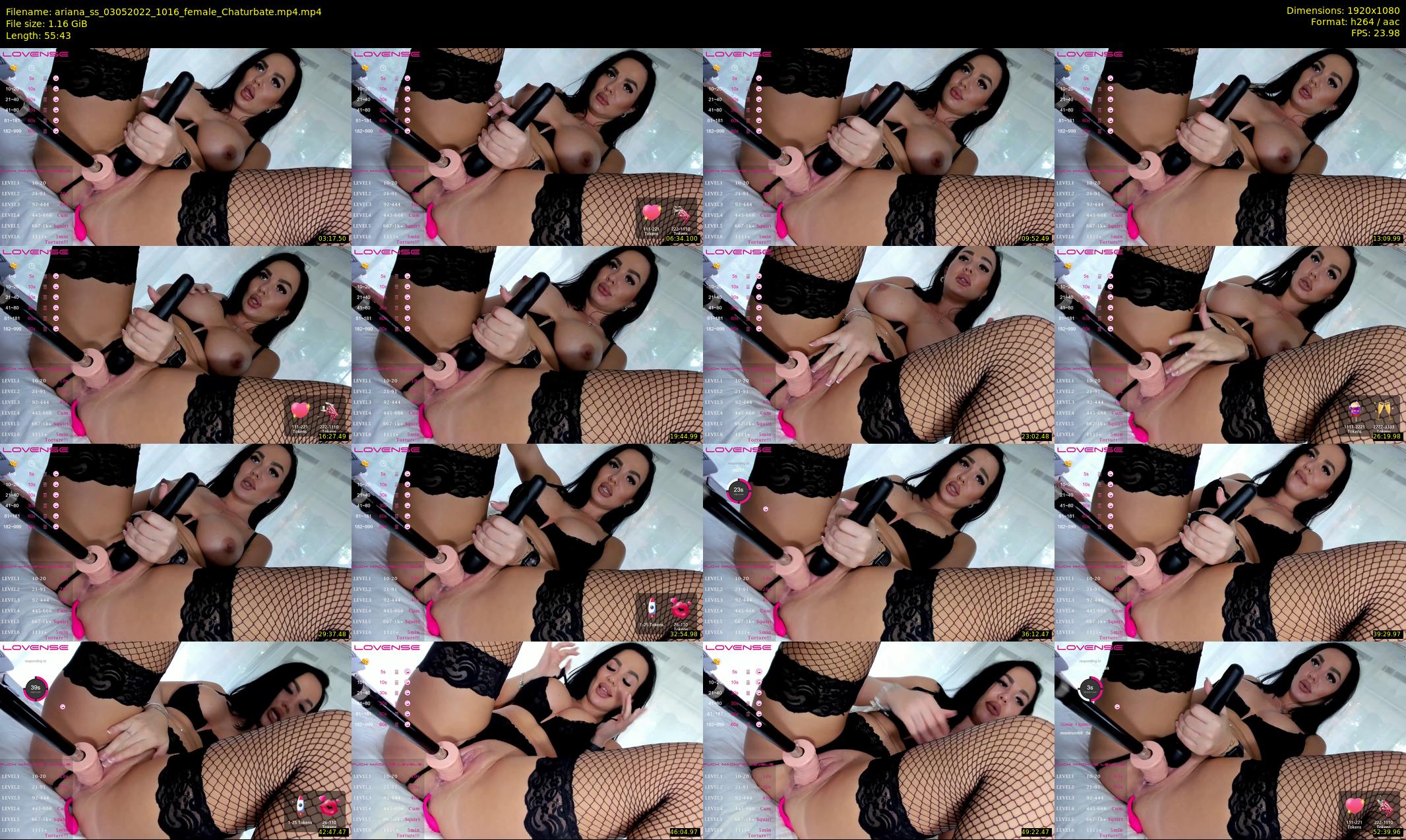 ariana_ss — 56 minute Chaturbate female cam show recording, 1080p, May 3, 2022