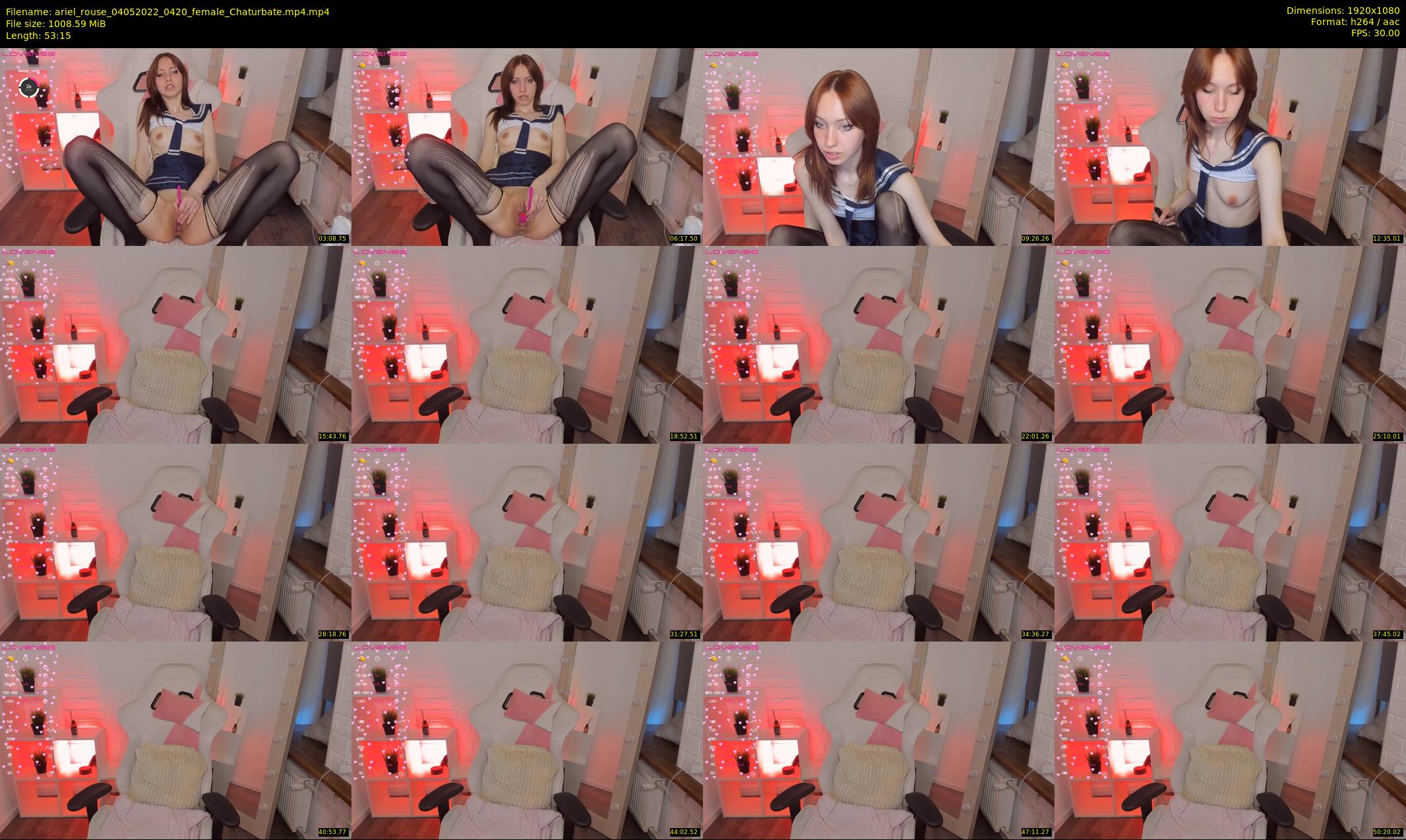 ariel_rouse — 54 minute Chaturbate female cam show recording, 1080p, May 4, 2022