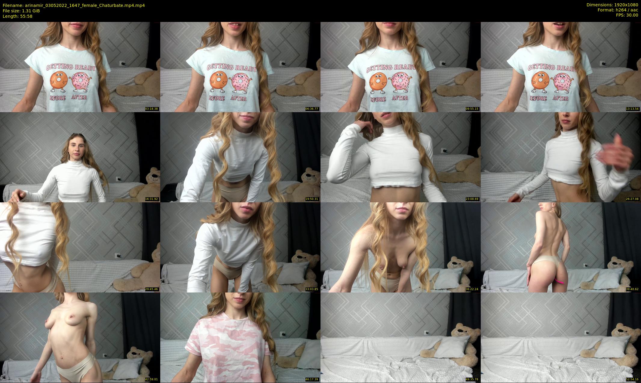 arinamir — 56 minute Chaturbate female cam show recording, 1080p, May 3, 2022