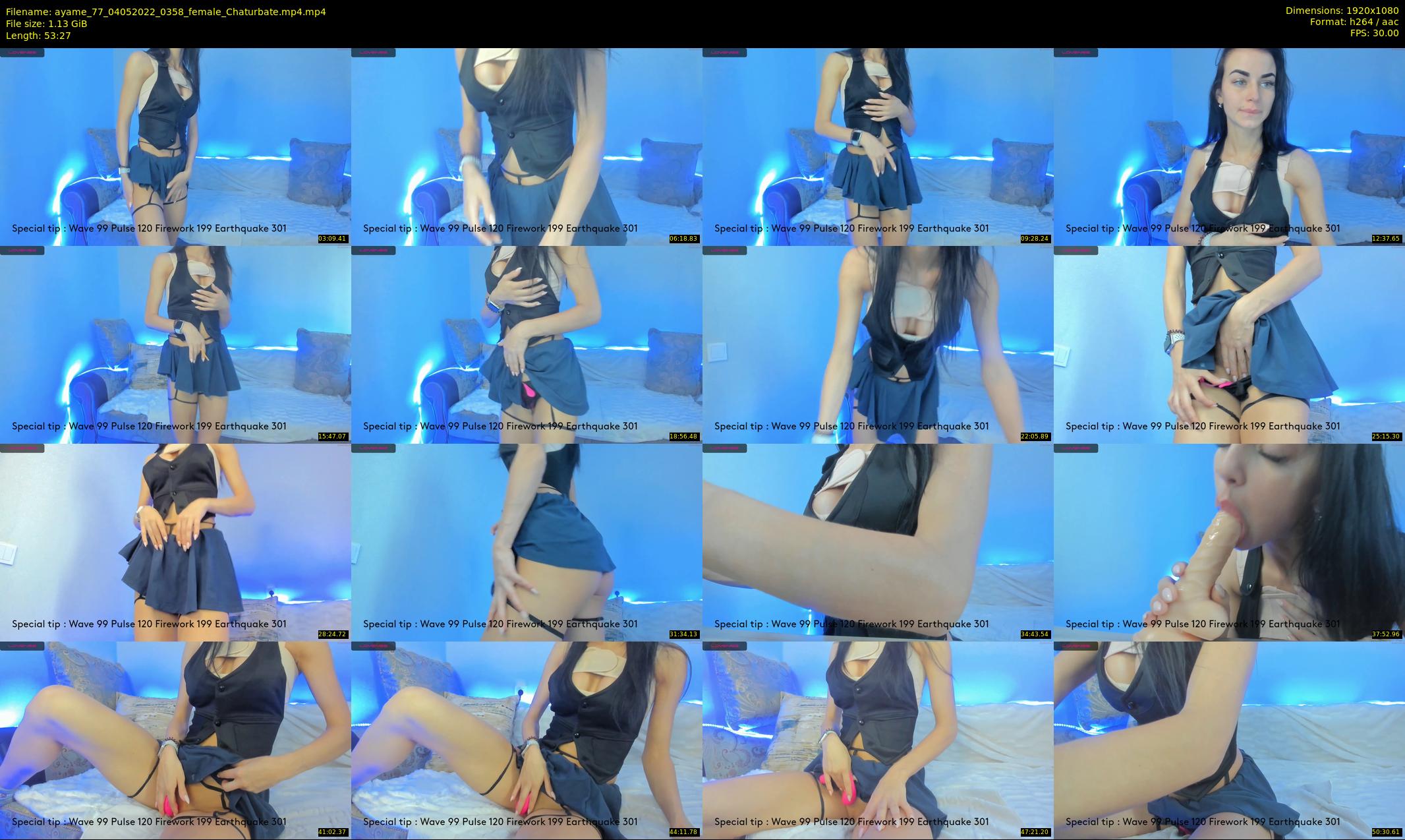 ayame_77 — 54 minute Chaturbate female cam show recording, 1080p, May 4, 2022