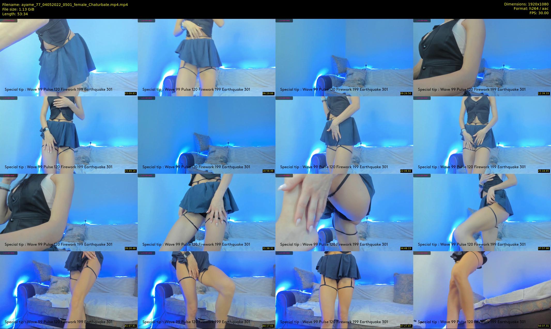 ayame_77 — 54 minute Chaturbate female cam show recording, 1080p, May 4, 2022