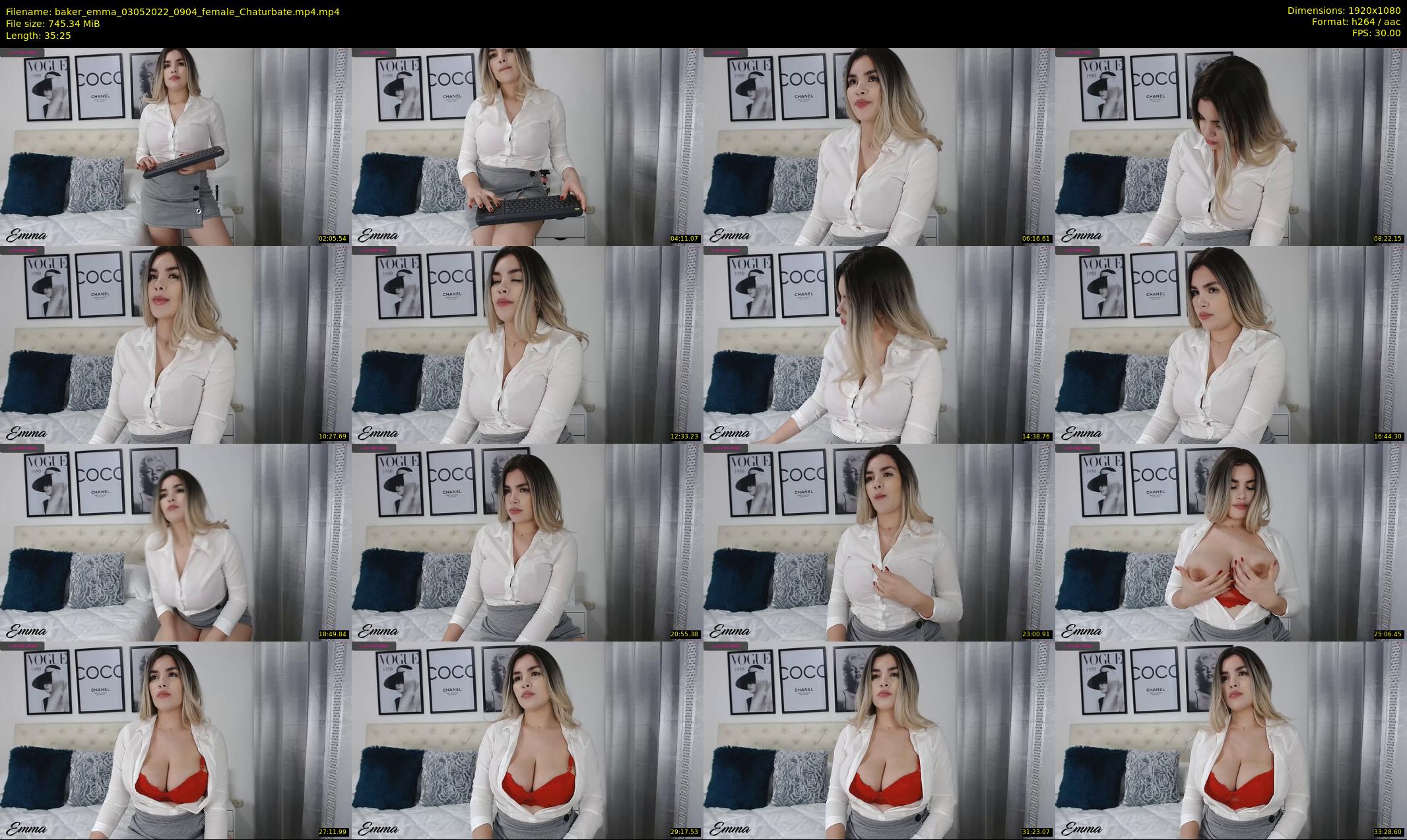 baker_emma — 36 minute Chaturbate female cam show recording, 1080p, May 3, 2022