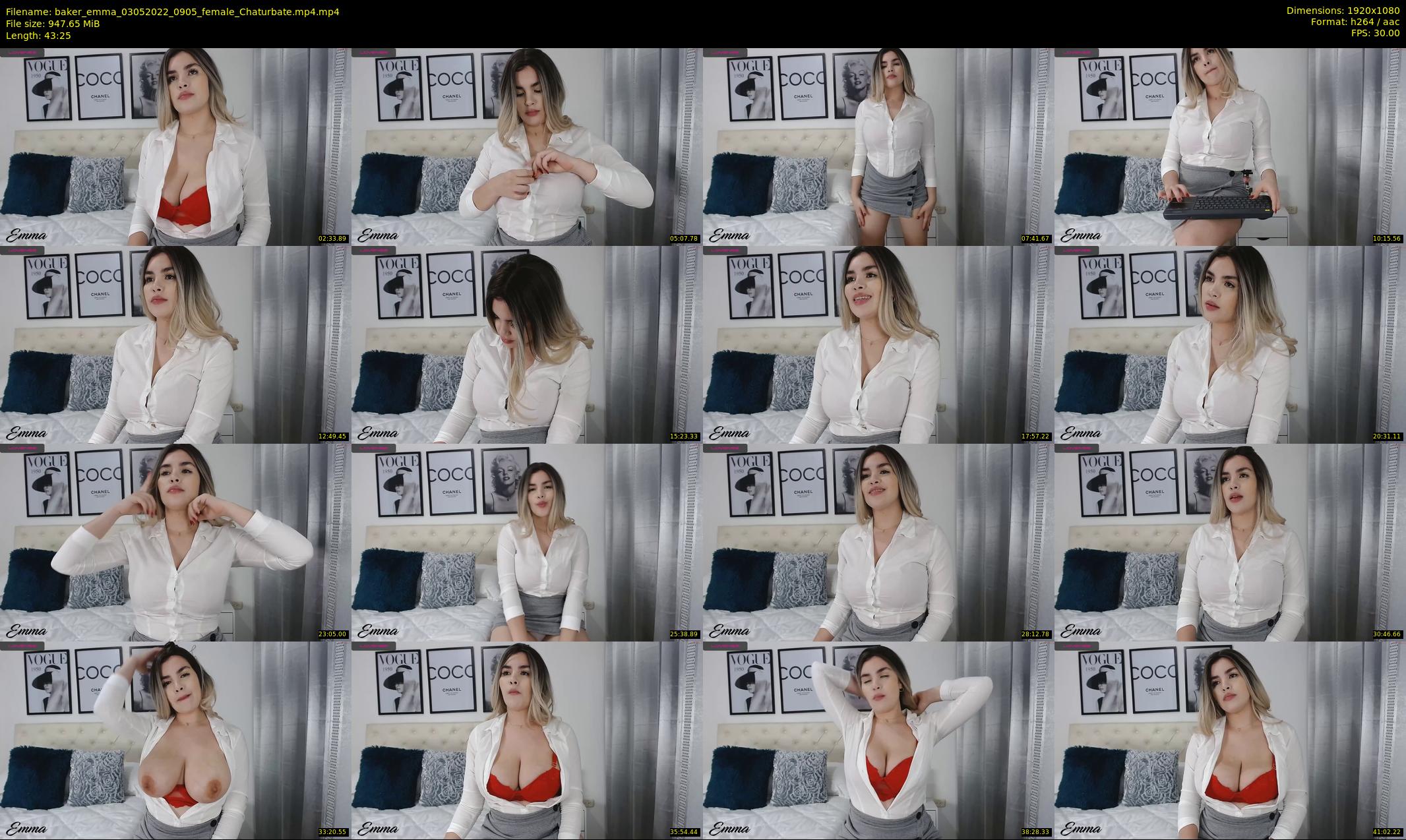baker_emma — 44 minute Chaturbate female cam show recording, 1080p, May 3, 2022
