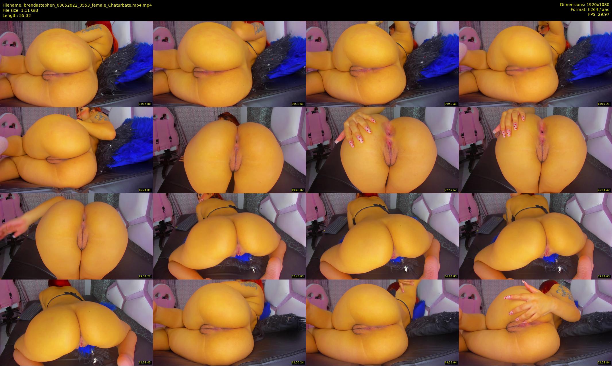 brendastephen — 56 minute Chaturbate female cam show recording, 1080p, May 3, 2022