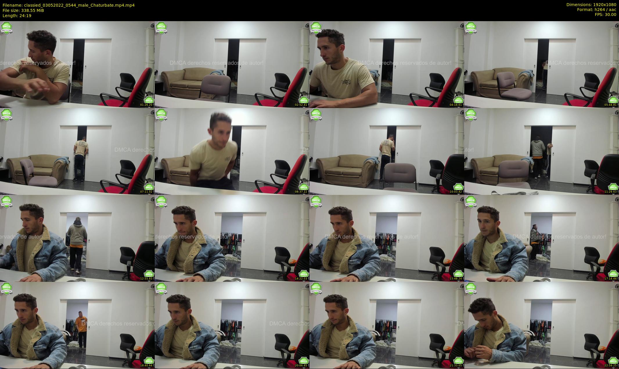 classied — 25 minute Chaturbate male cam show recording, 1080p, May 3, 2022