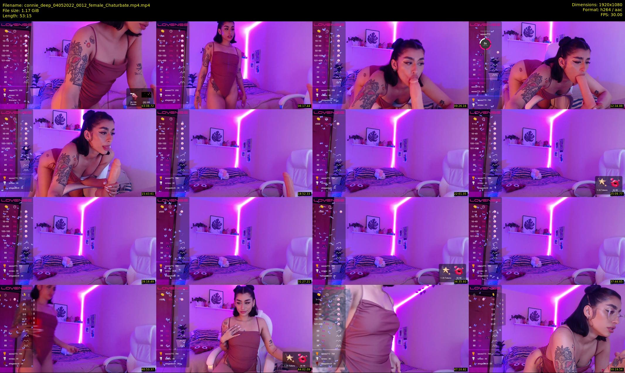 connie_deep — 54 minute Chaturbate female cam show recording, 1080p, May 4, 2022