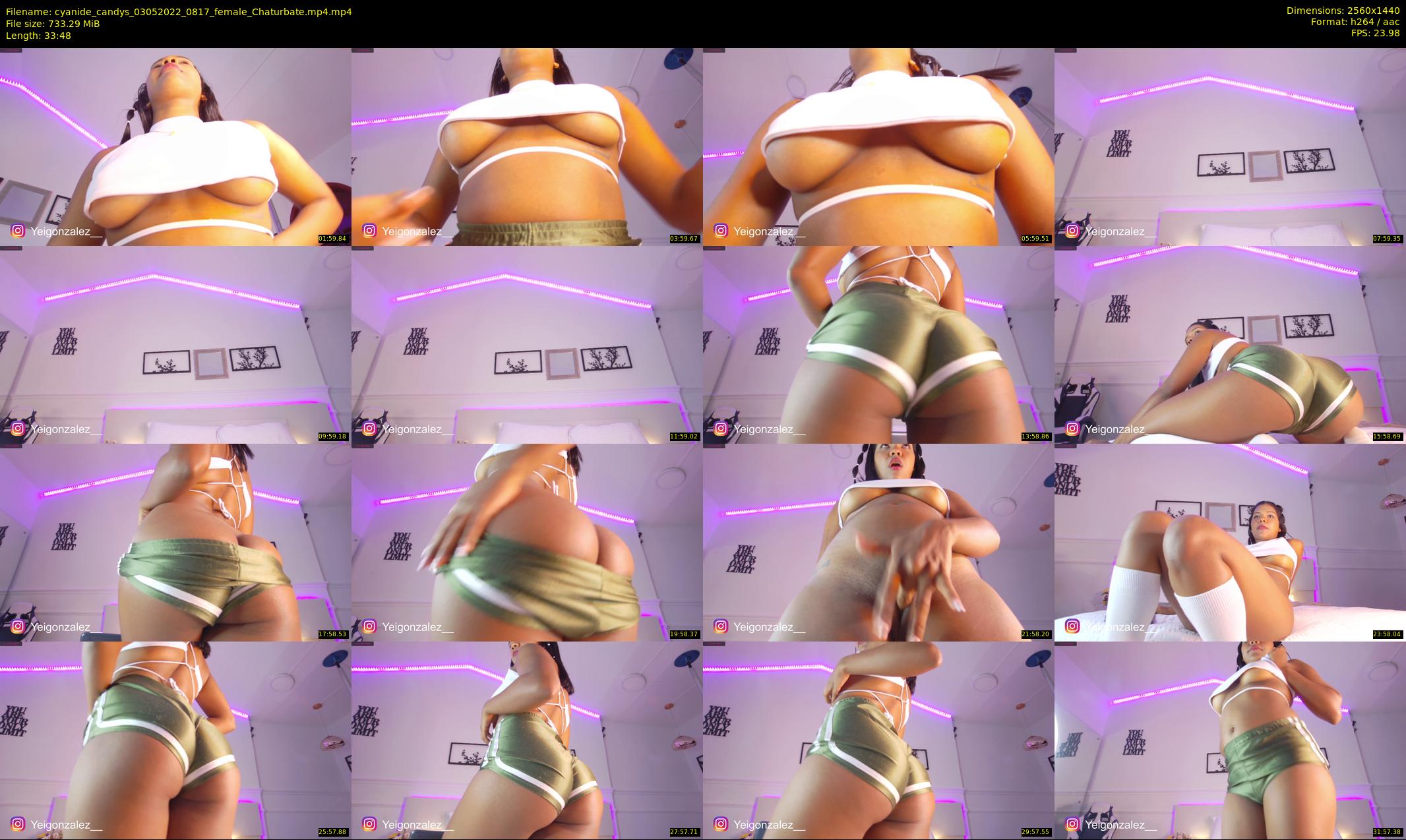 cyanide_candys — 34 minute Chaturbate female cam show recording, 1080p, May 3, 2022