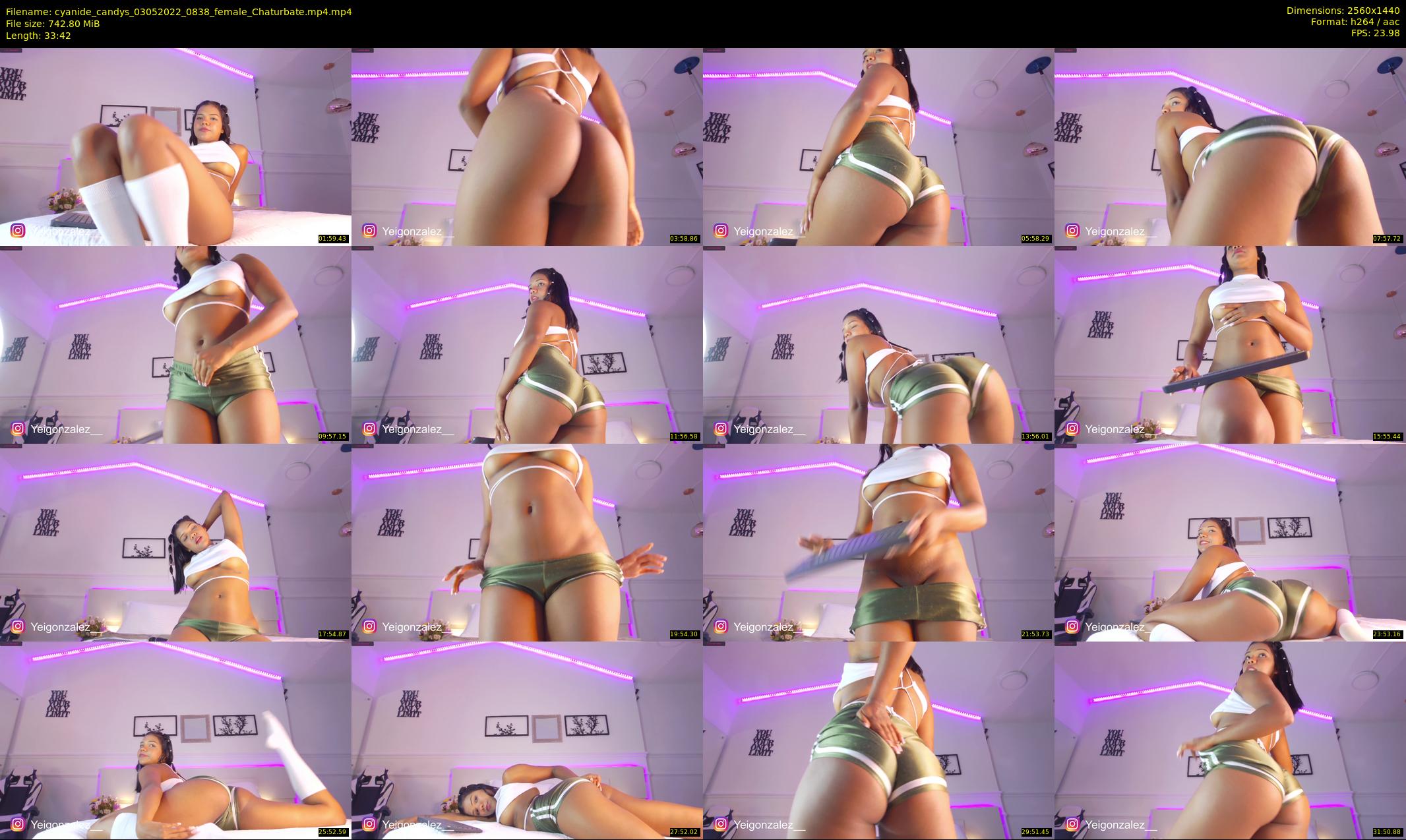 cyanide_candys — 34 minute Chaturbate female cam show recording, 1080p, May 3, 2022