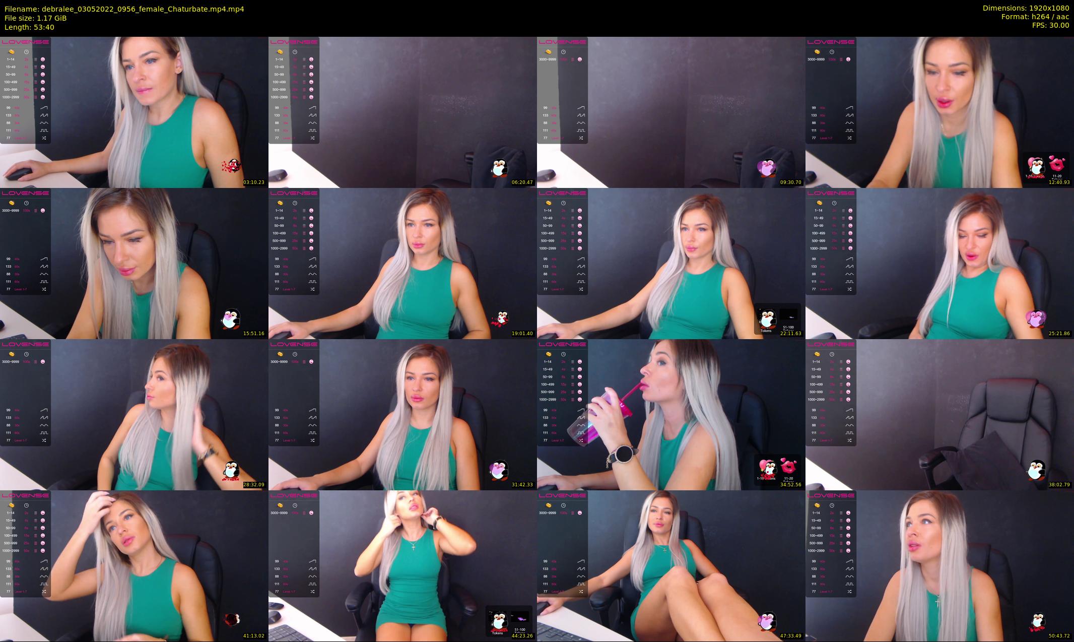 debralee — 54 minute Chaturbate female cam show recording, 1080p, May 3, 2022
