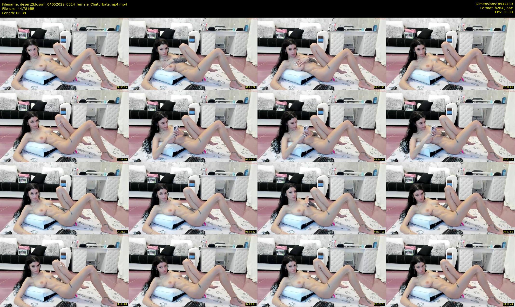 desert2blosom — 9 minute Chaturbate female cam show recording, 480p, May 4, 2022