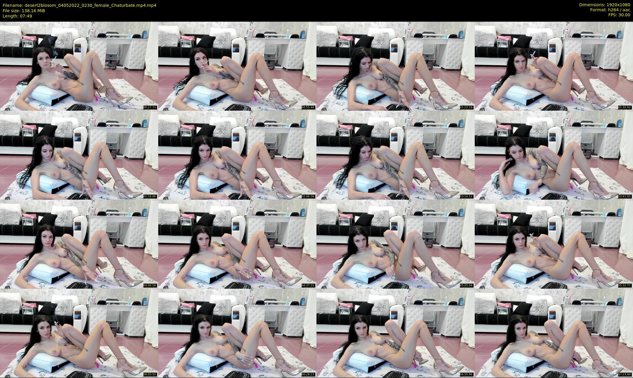 desert2blosom — 8 minute Chaturbate female cam show recording, 1080p, May 4, 2022