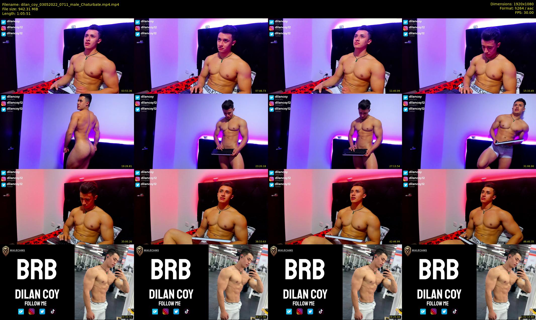 dilan_coy — 66 minute Chaturbate male cam show recording, 1080p, May 3, 2022