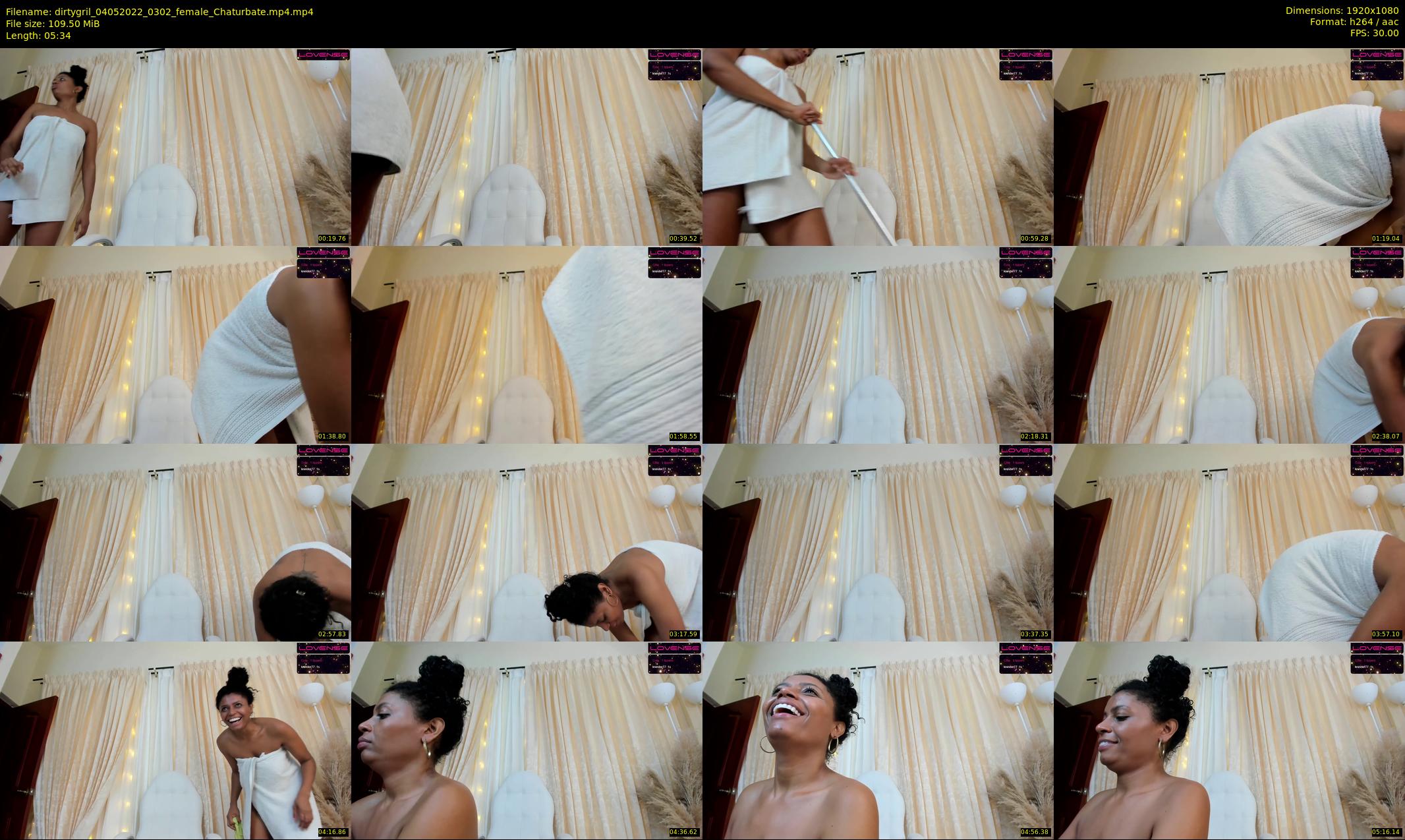 dirtygril — 6 minute Chaturbate female cam show recording, 1080p, May 4, 2022