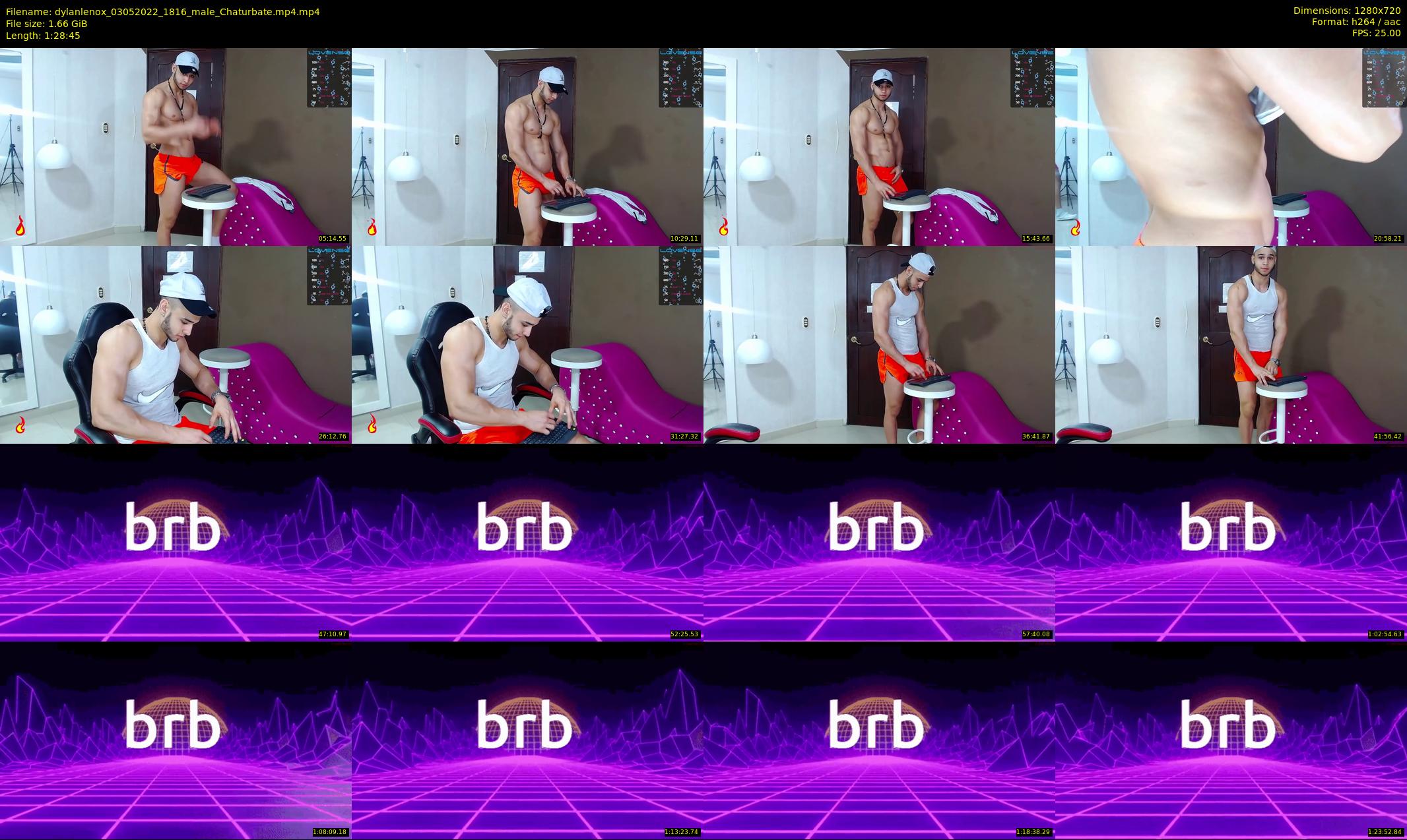 dylanlenox — 89 minute Chaturbate male cam show recording, 720p, May 3, 2022