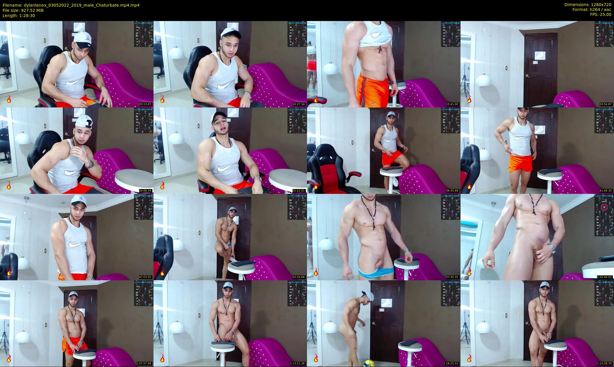 dylanlenox — 89 minute Chaturbate male cam show recording, 720p, May 3, 2022