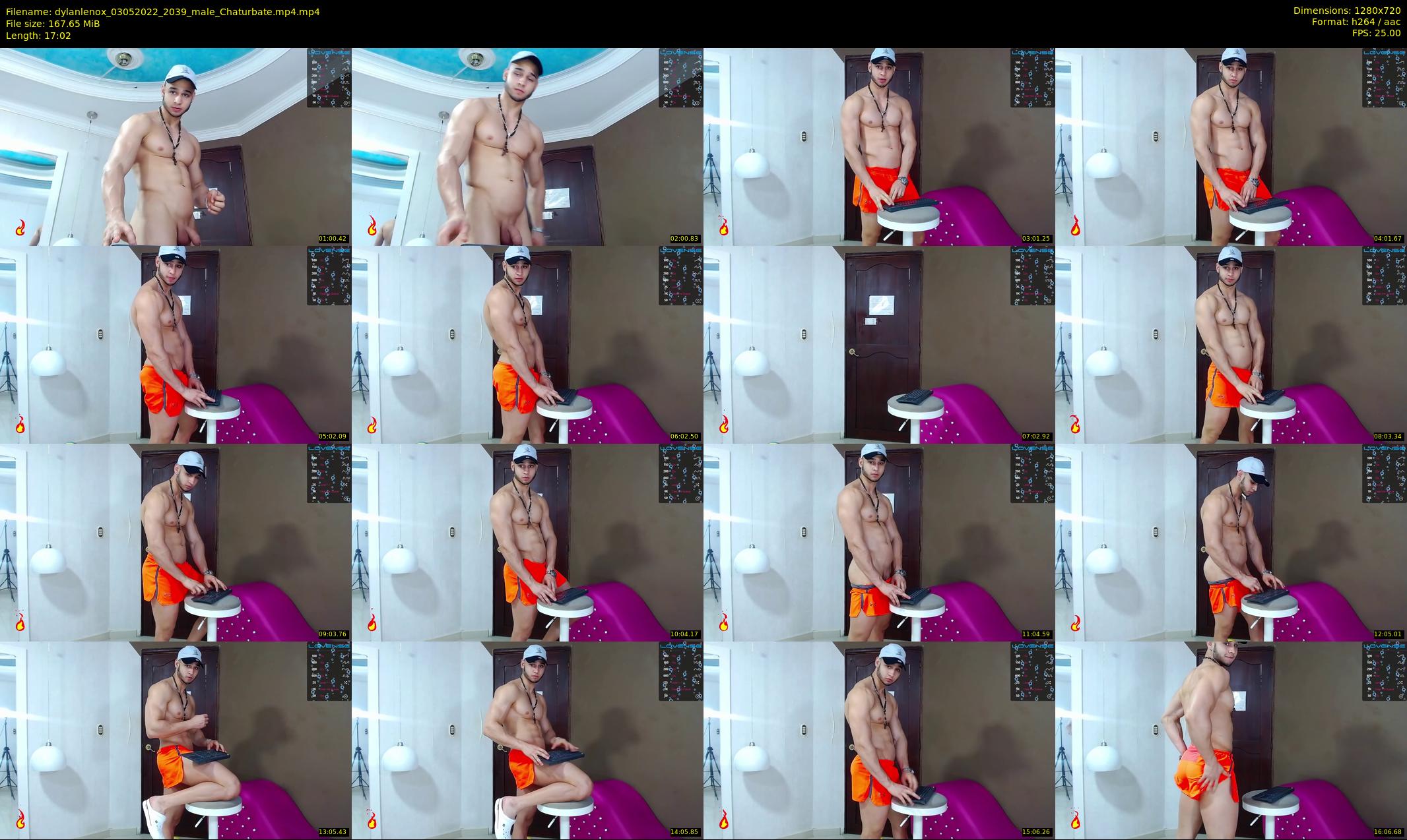 dylanlenox — 18 minute Chaturbate male cam show recording, 720p, May 3, 2022
