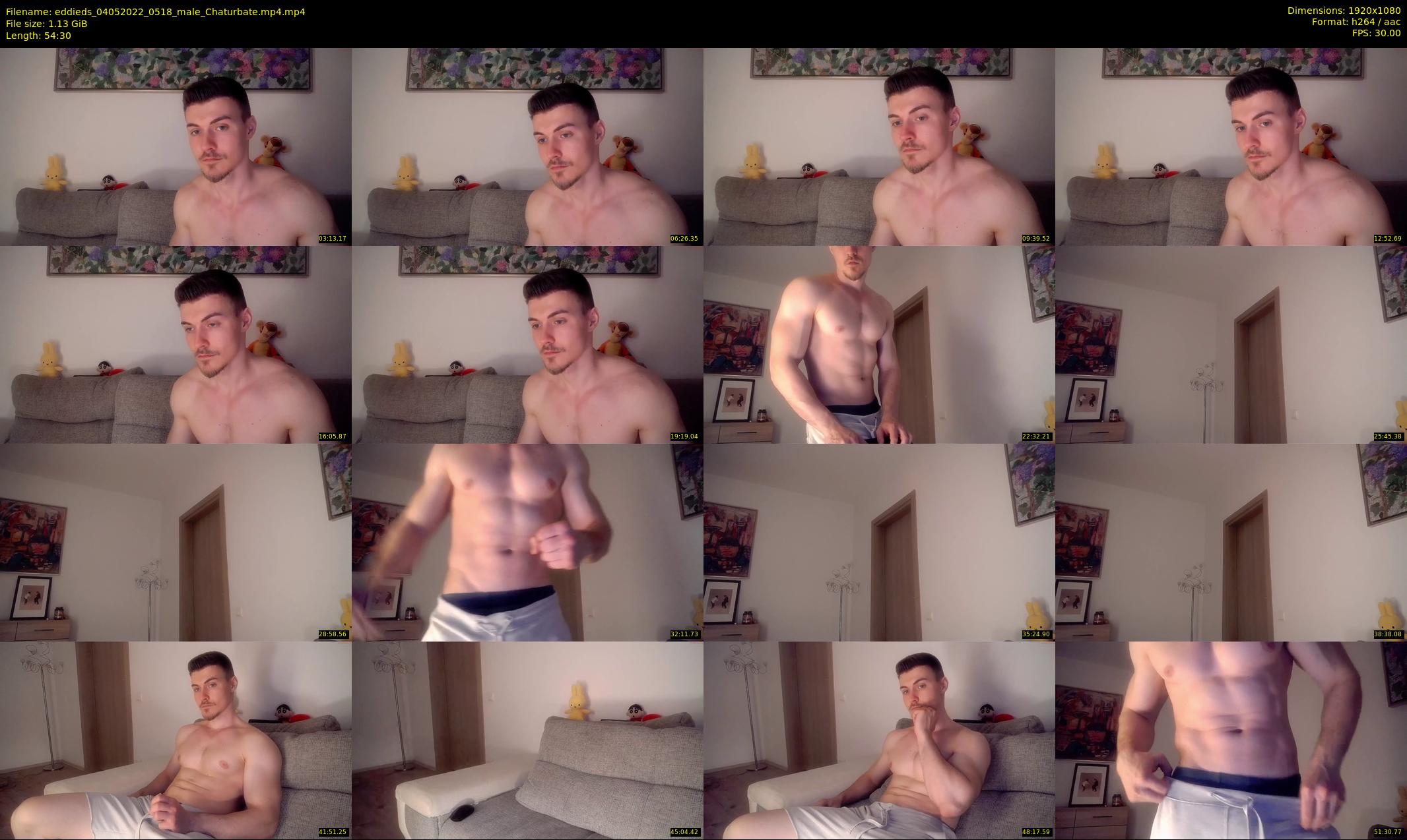 eddieds — 55 minute Chaturbate male cam show recording, 1080p, May 4, 2022