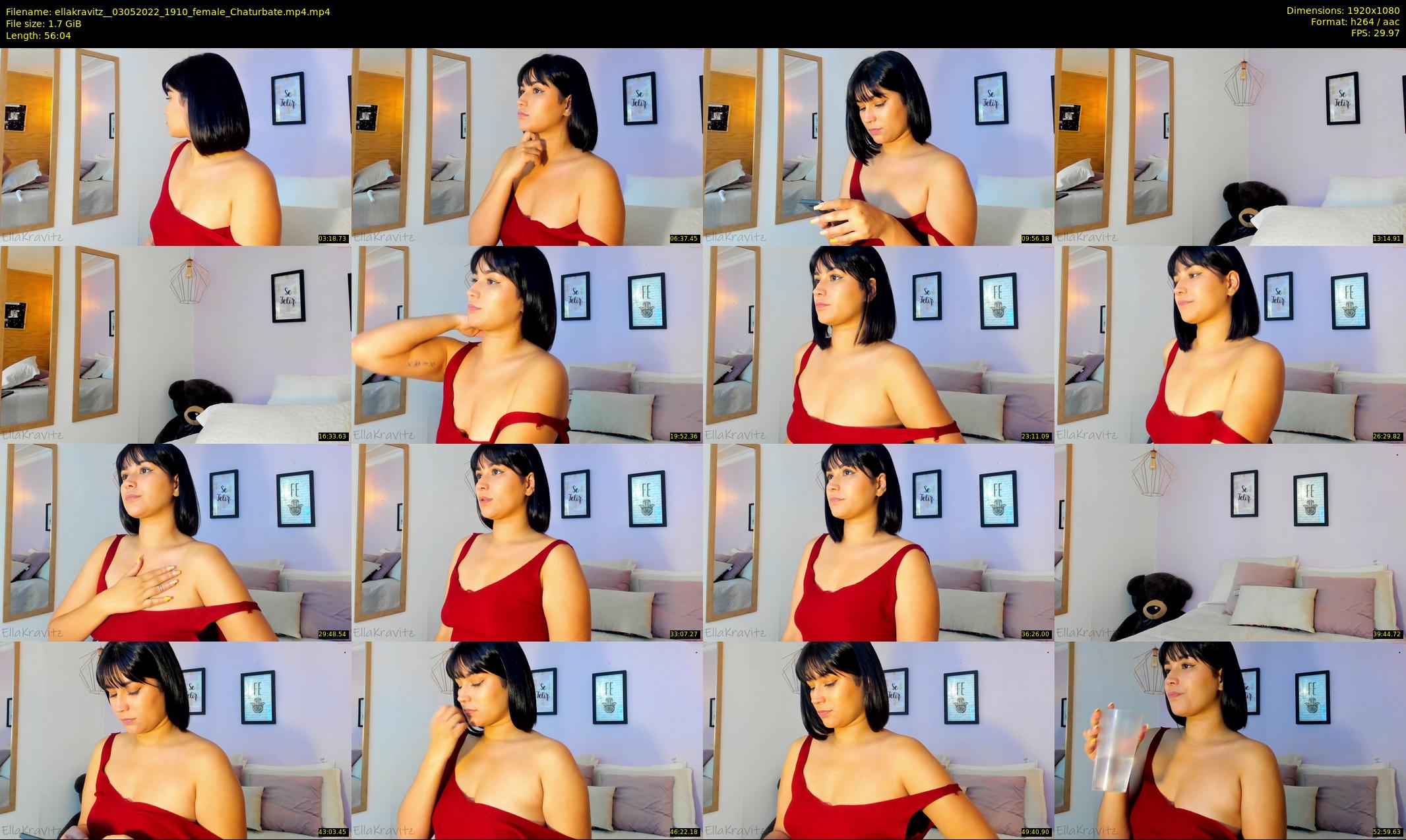 ellakravitz_ — 57 minute Chaturbate female cam show recording, 1080p, May 3, 2022