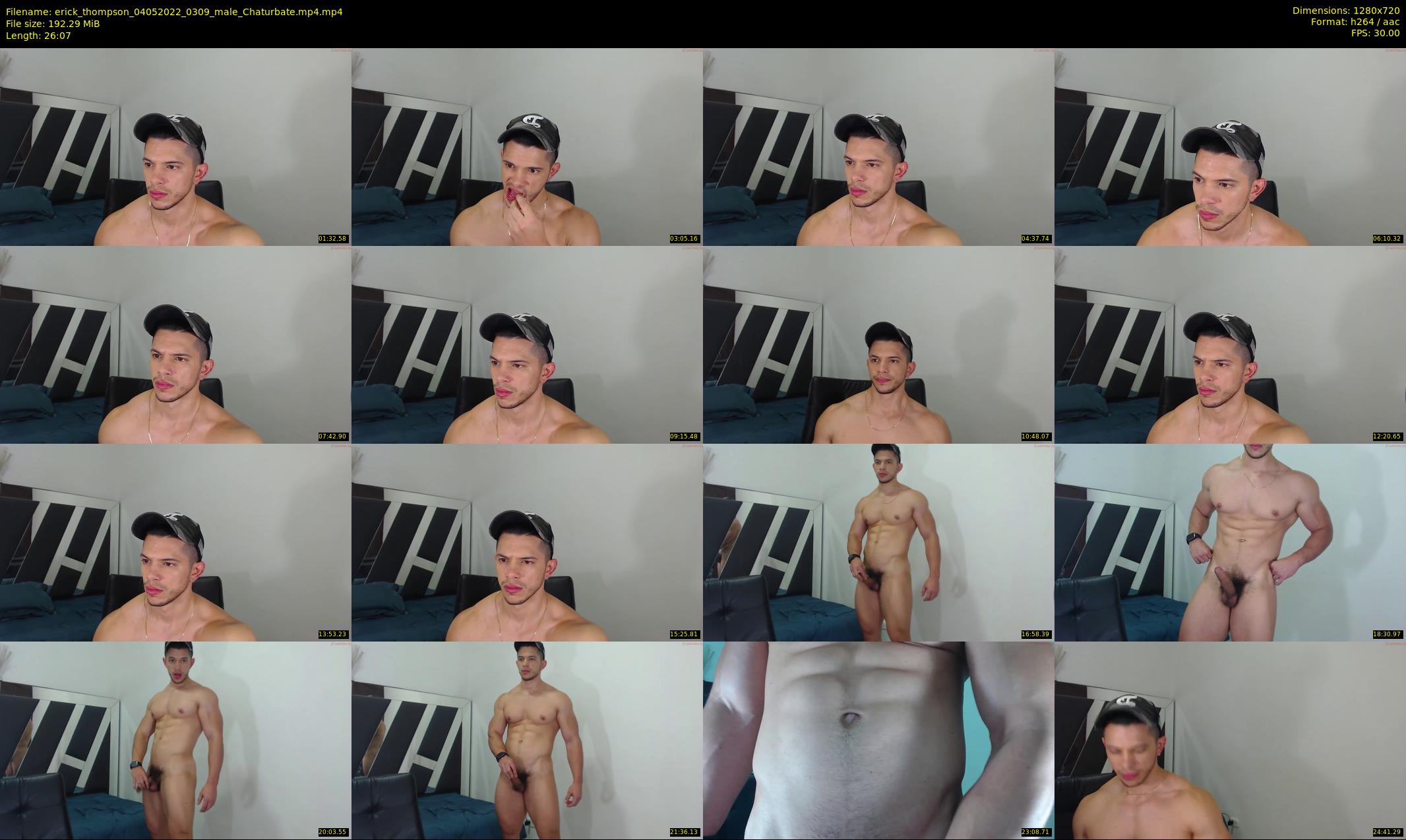 erick_thompson — 27 minute Chaturbate male cam show recording, 720p, May 4, 2022