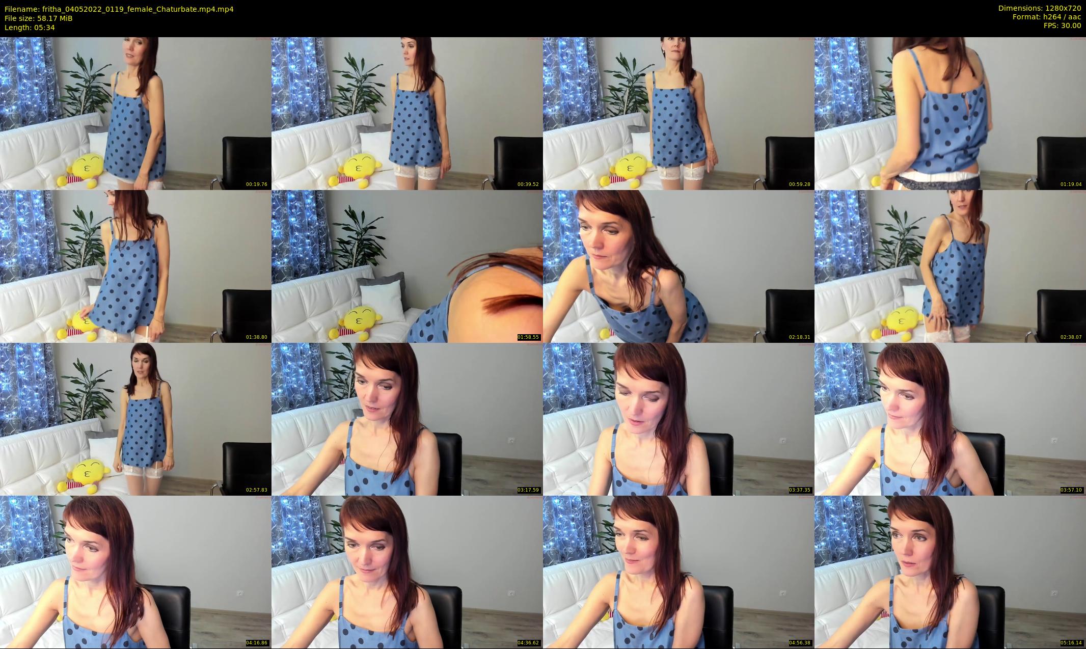 fritha — 6 minute Chaturbate female cam show recording, 720p, May 4, 2022