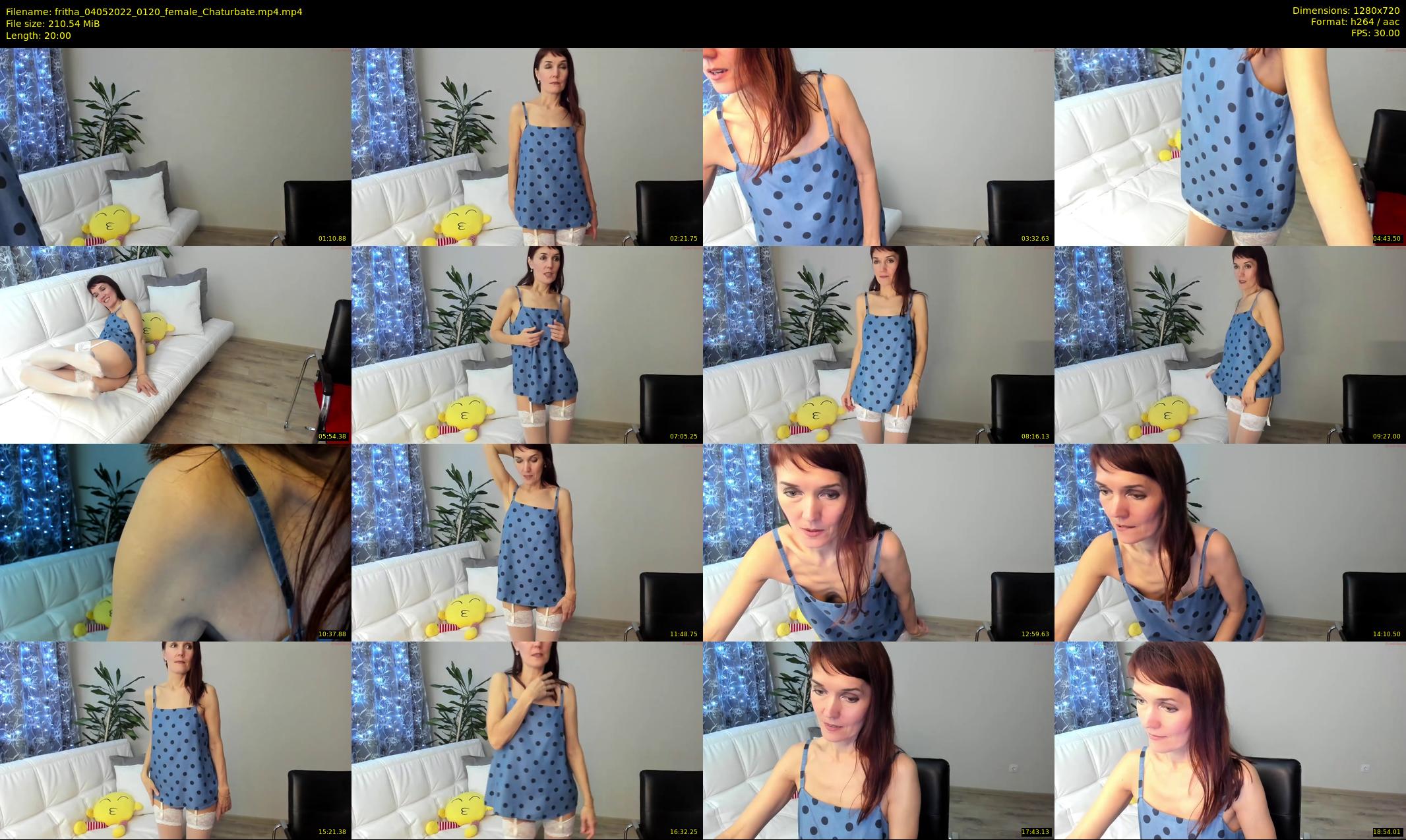 fritha — 20 minute Chaturbate female cam show recording, 720p, May 4, 2022