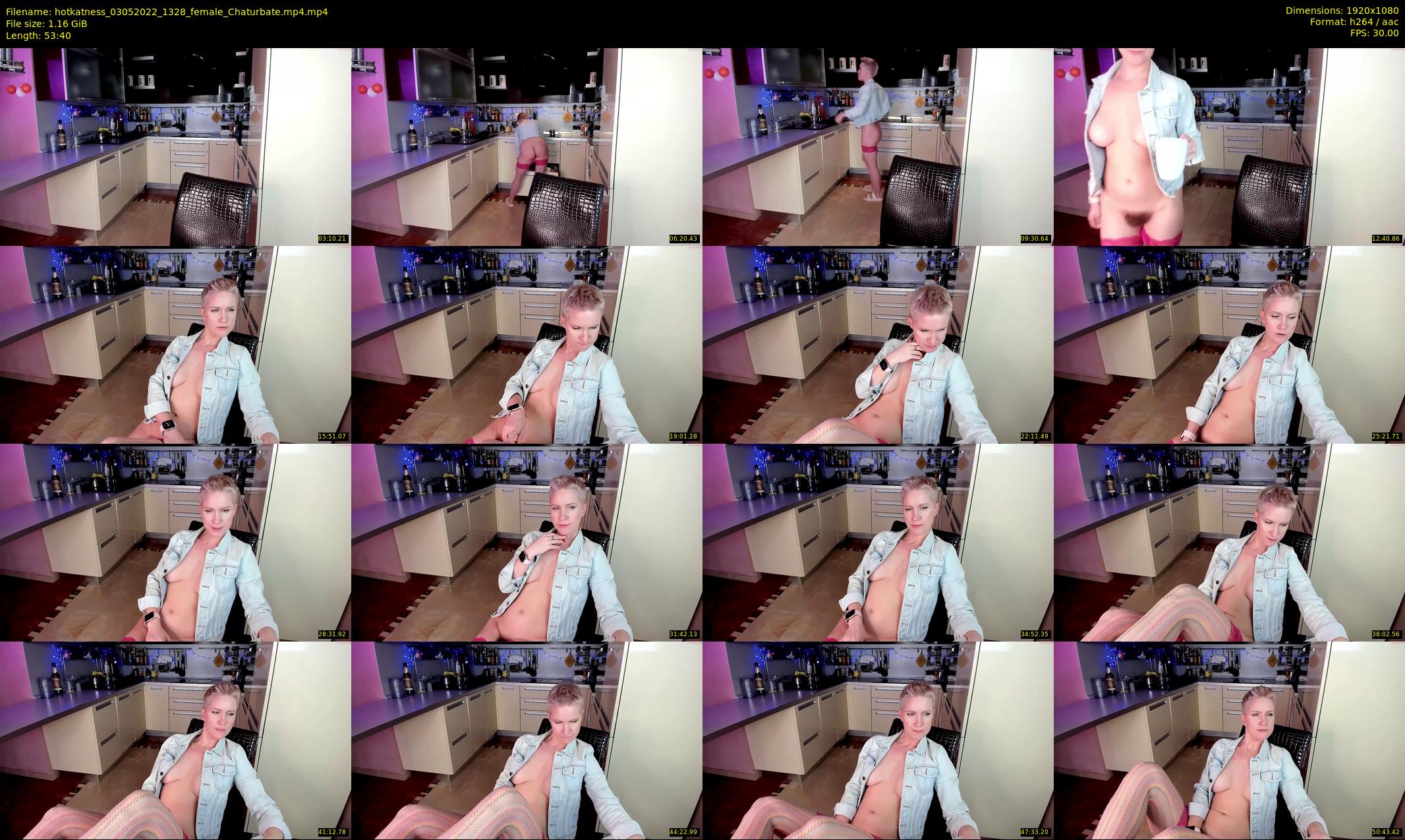 hotkatness — 54 minute Chaturbate female cam show recording, 1080p, May 3, 2022