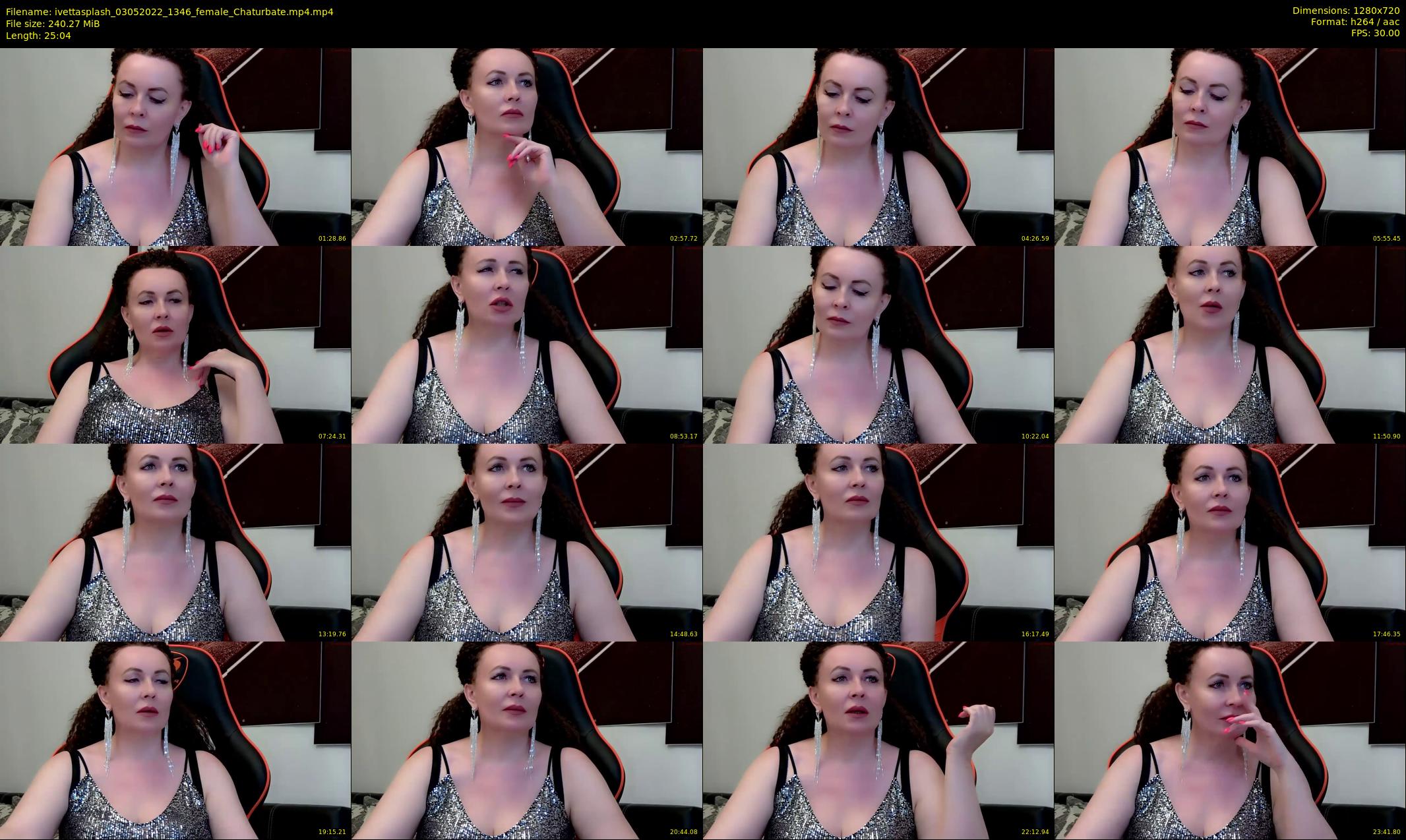 ivettasplash — 26 minute Chaturbate female cam show recording, 720p, May 3, 2022