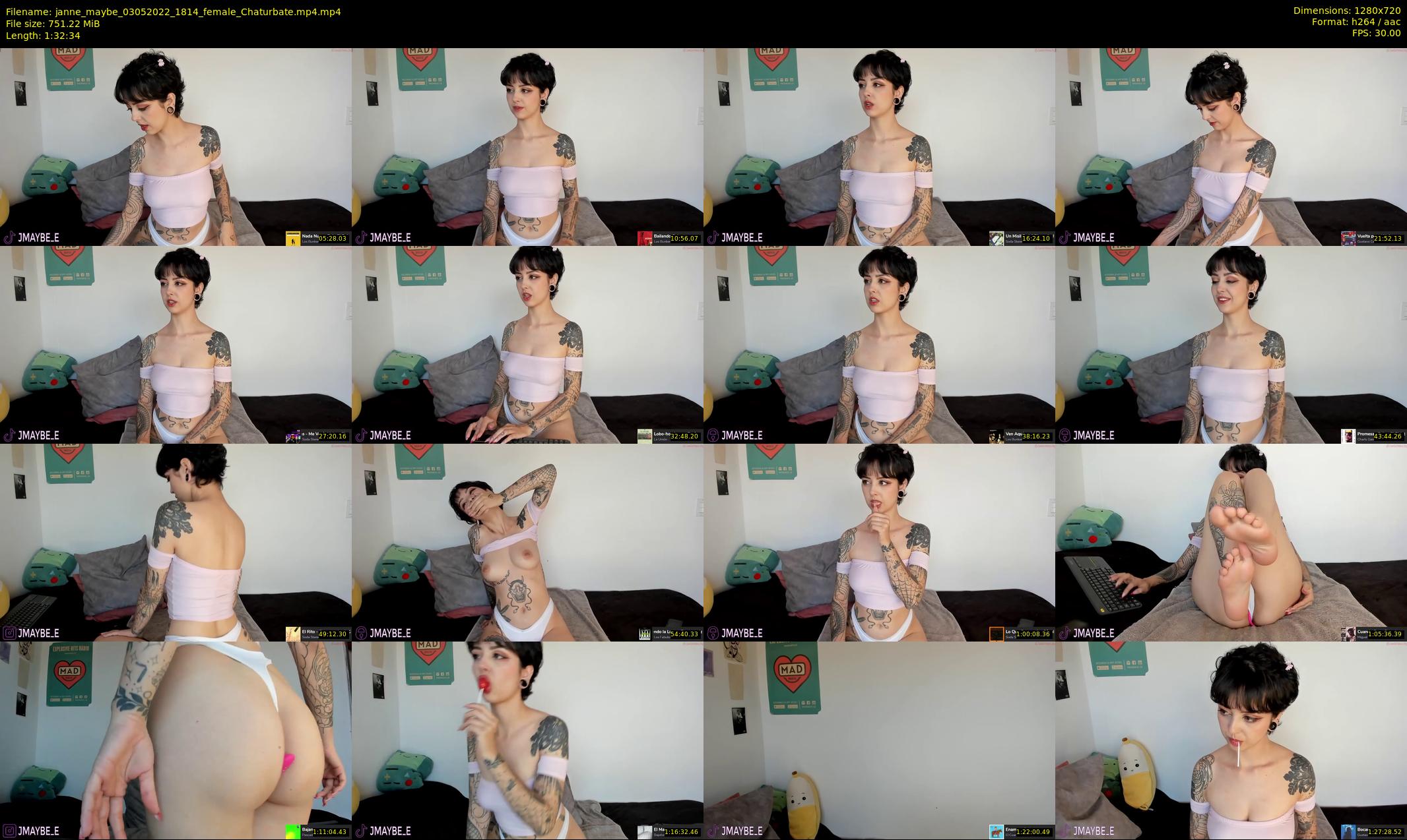 janne_maybe — 93 minute Chaturbate female cam show recording, 720p, May 3, 2022