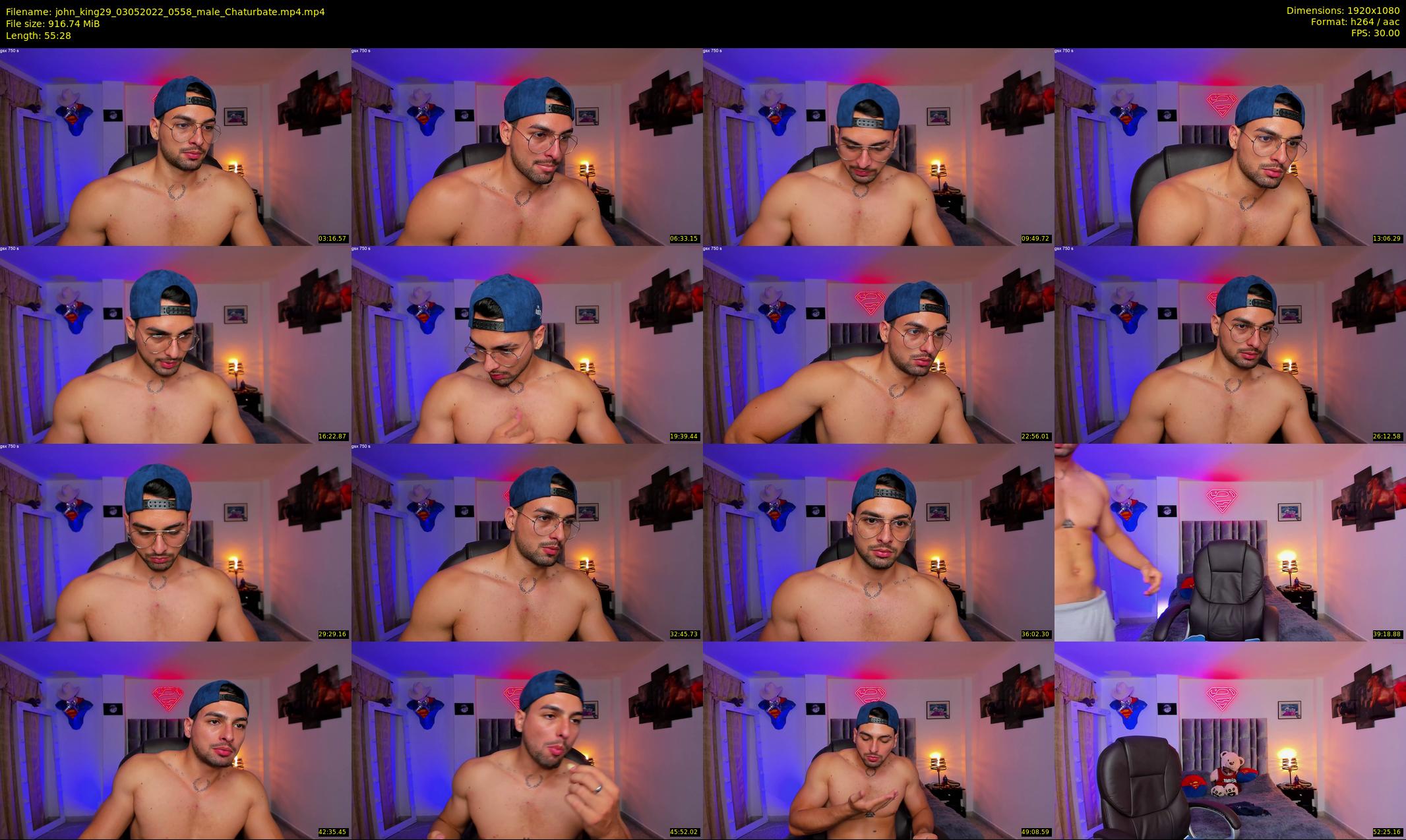 john_king29 — 56 minute Chaturbate male cam show recording, 1080p, May 3, 2022