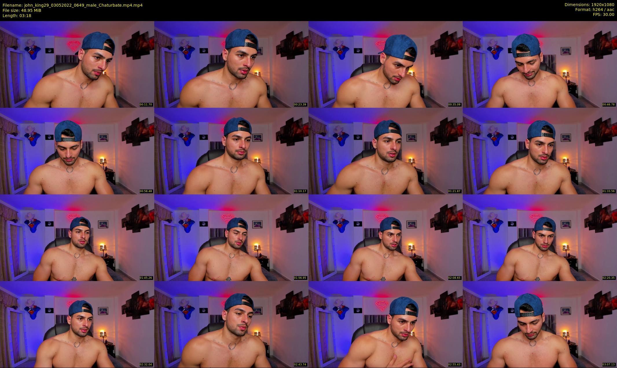 john_king29 — 4 minute Chaturbate male cam show recording, 1080p, May 3, 2022