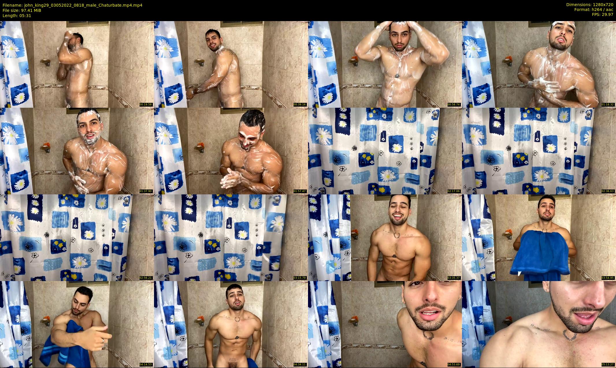 john_king29 — 6 minute Chaturbate male cam show recording, 720p, May 3, 2022