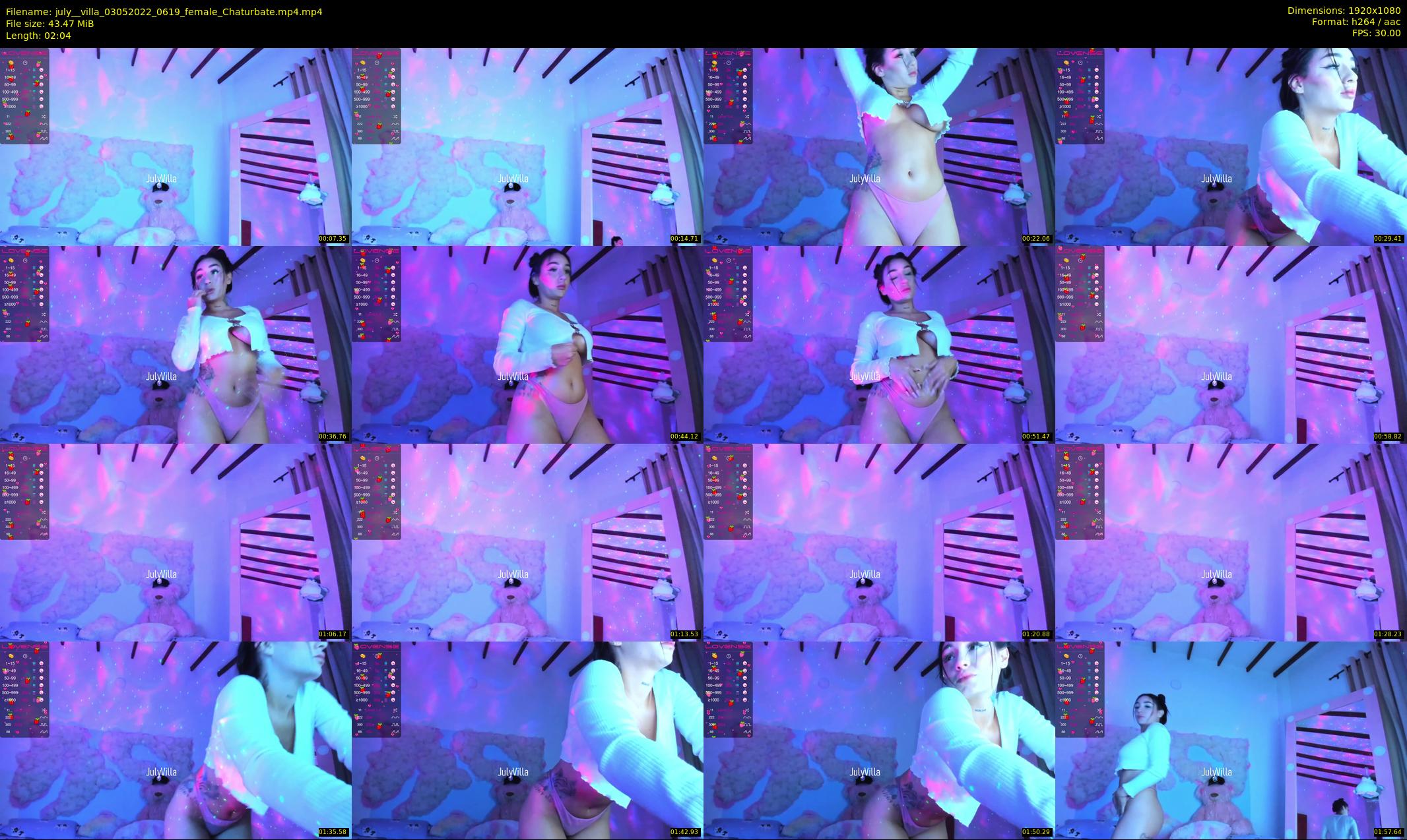 july__villa — 3 minute Chaturbate female cam show recording, 1080p, May 3, 2022