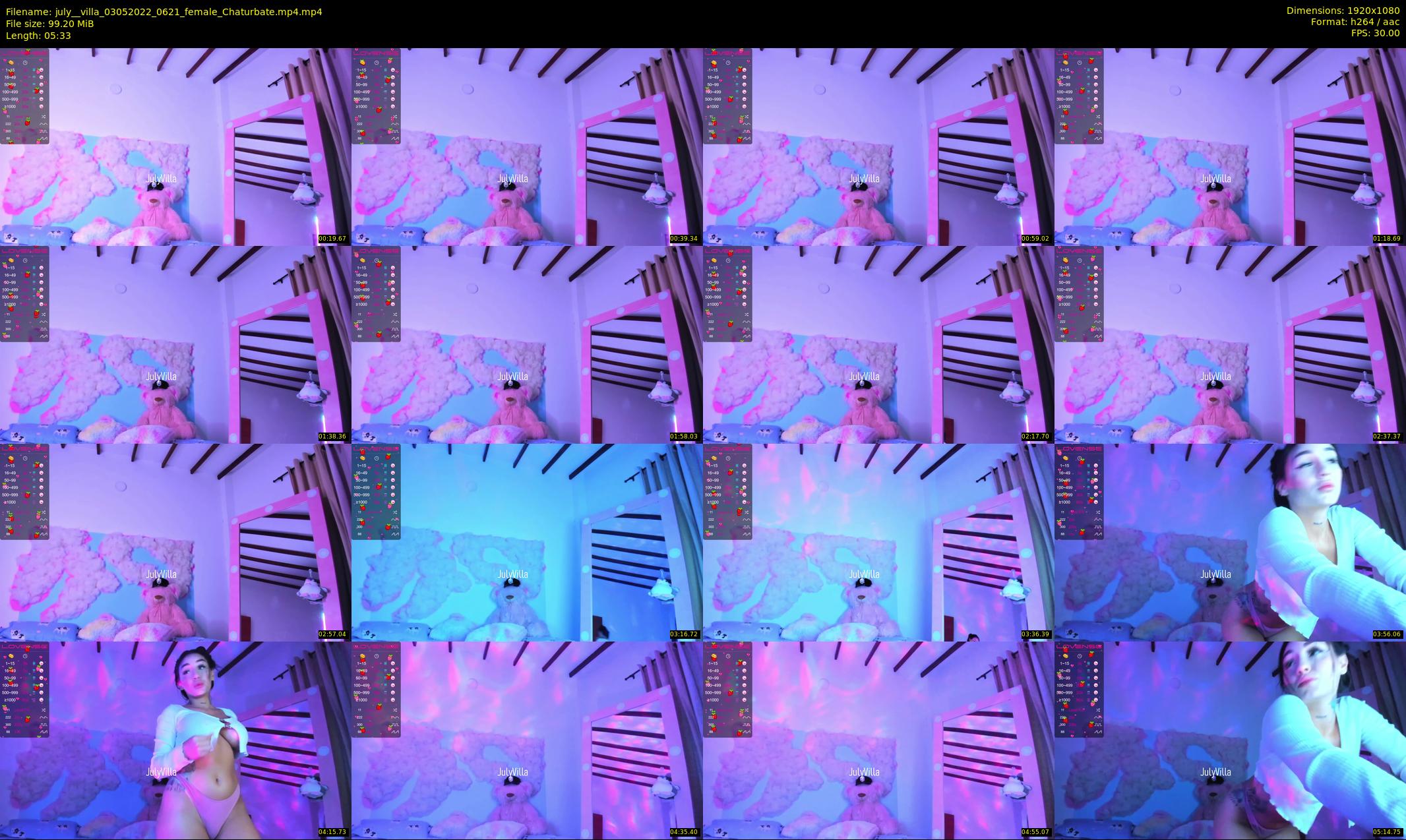 july__villa — 6 minute Chaturbate female cam show recording, 1080p, May 3, 2022