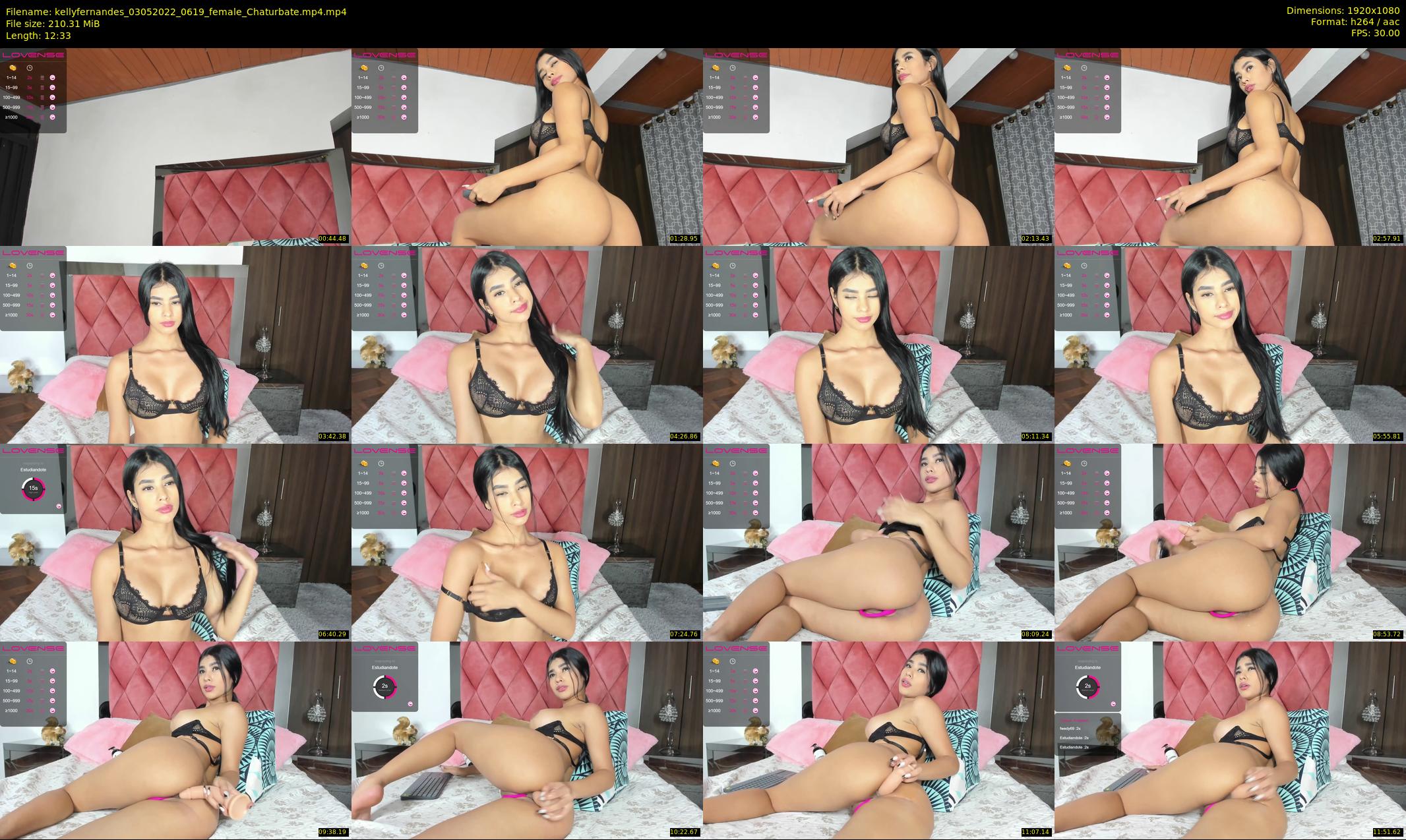 kellyfernandes — 13 minute Chaturbate female cam show recording, 1080p, May 3, 2022