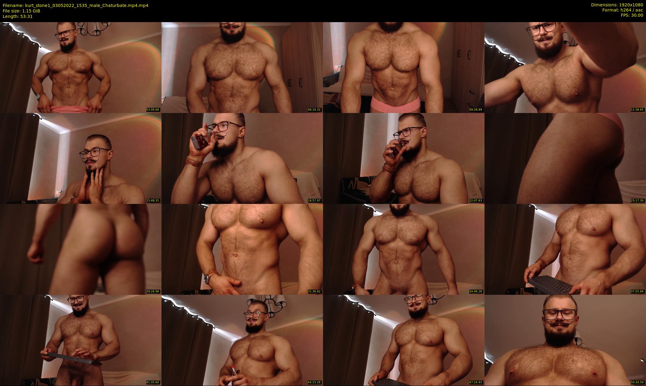 kurt_stone1 — 54 minute Chaturbate male cam show recording, 1080p, May 3, 2022
