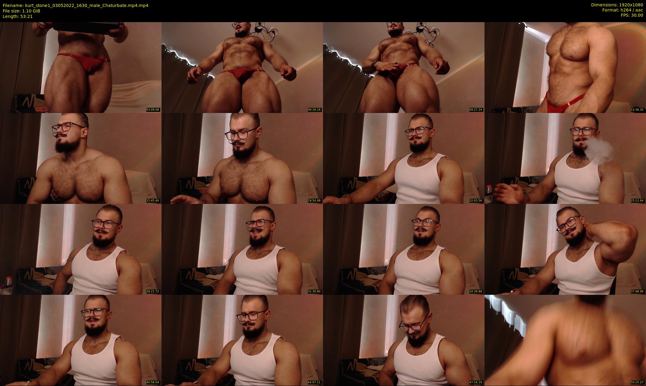 kurt_stone1 — 54 minute Chaturbate male cam show recording, 1080p, May 3, 2022